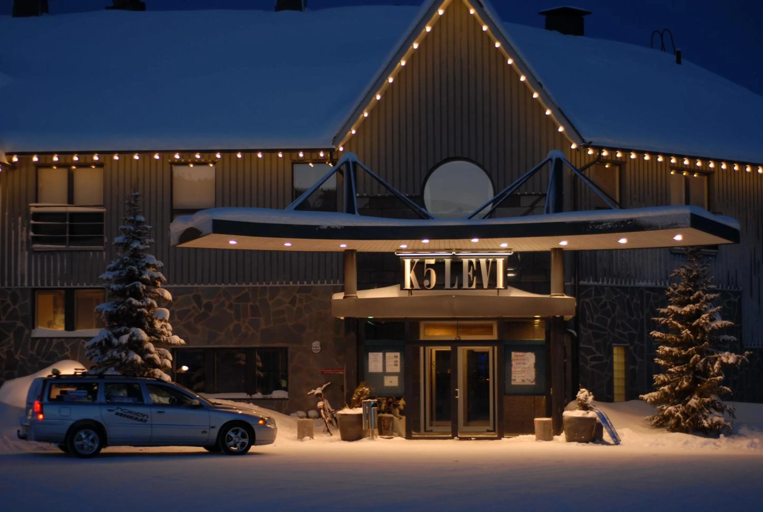 Facade/entrance in Hotel K5 Levi and K5 Villas