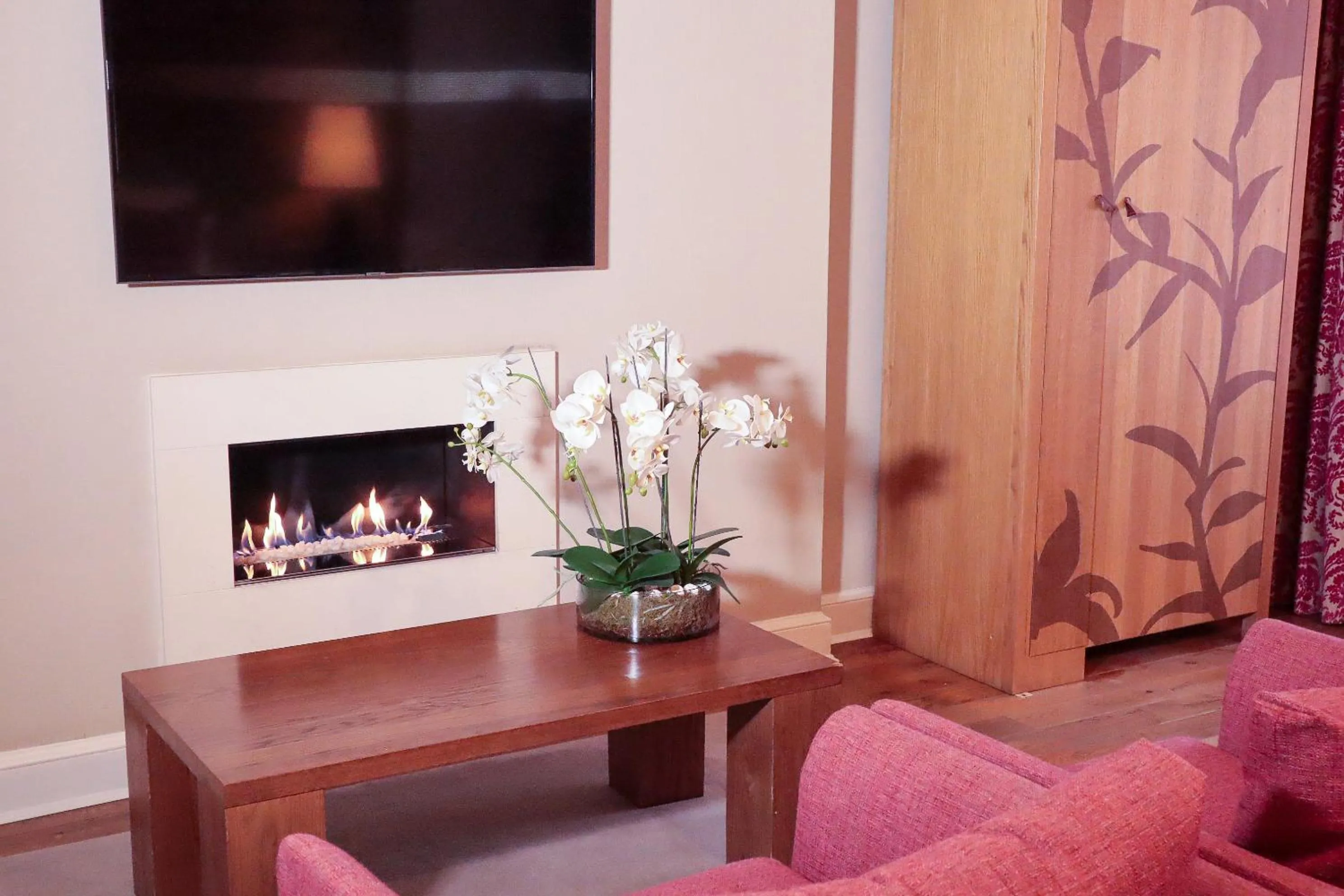 fireplace in Tigerlily