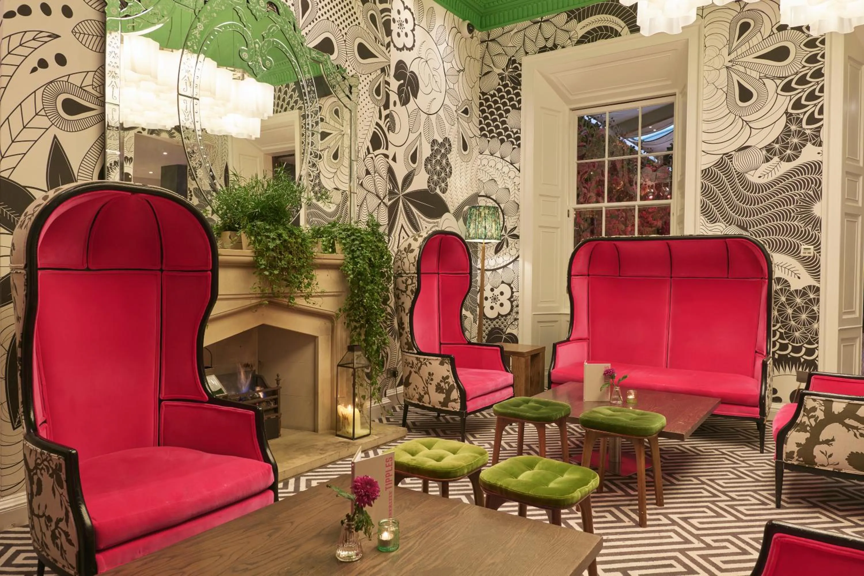 Seating area in Tigerlily