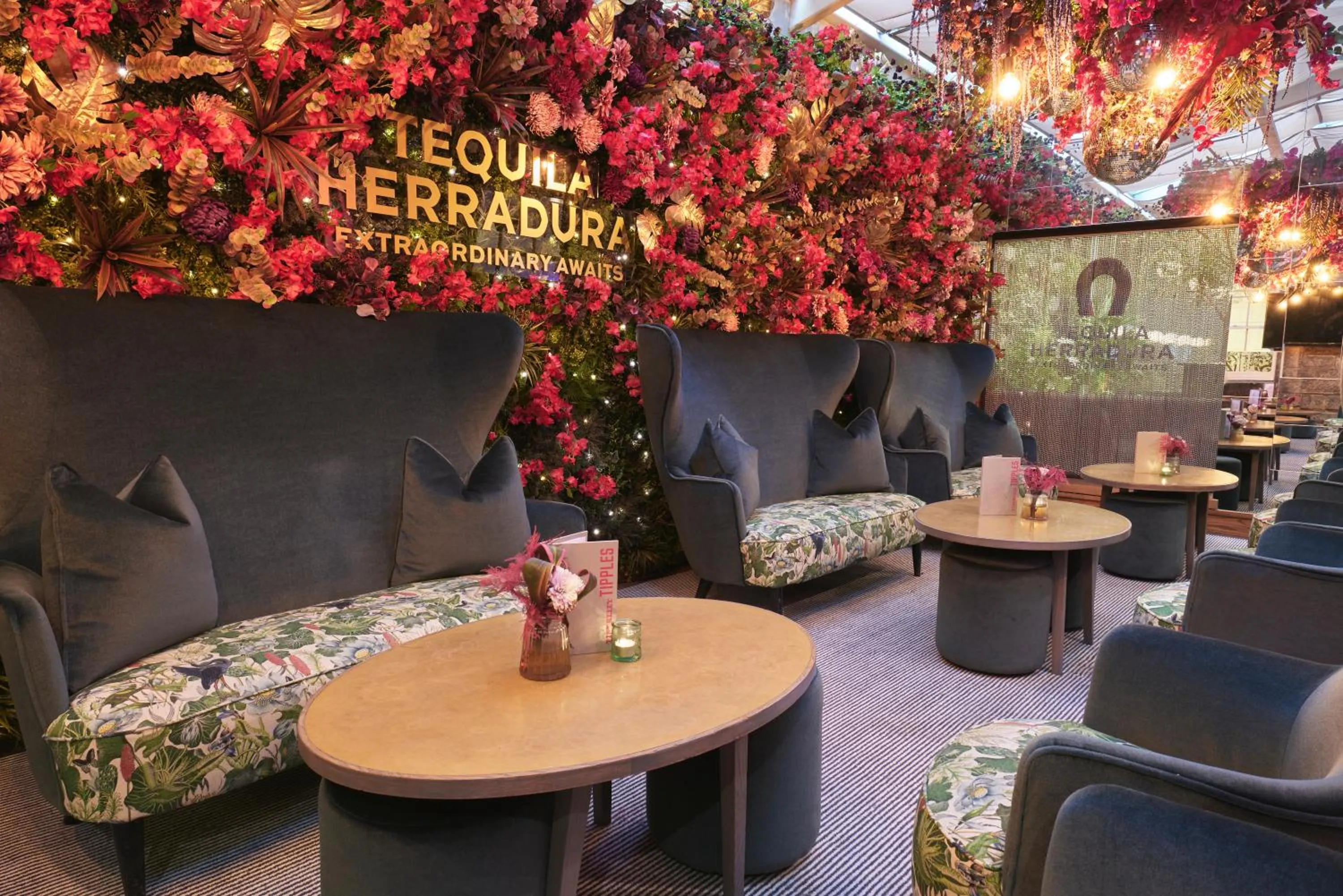 Seating area in Tigerlily