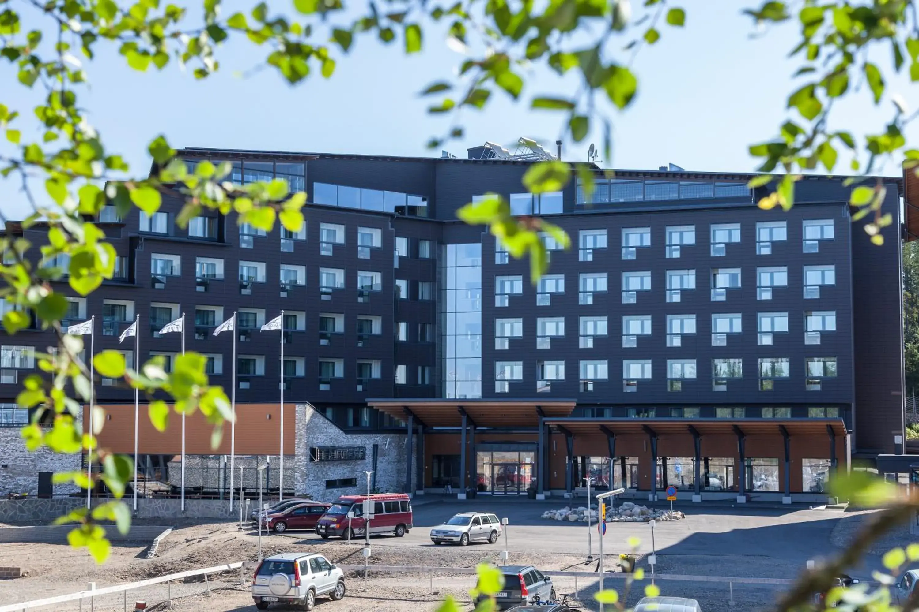 Facade/entrance in Hotel Levi Panorama Facade/entrance in Hotel Levi Panorama