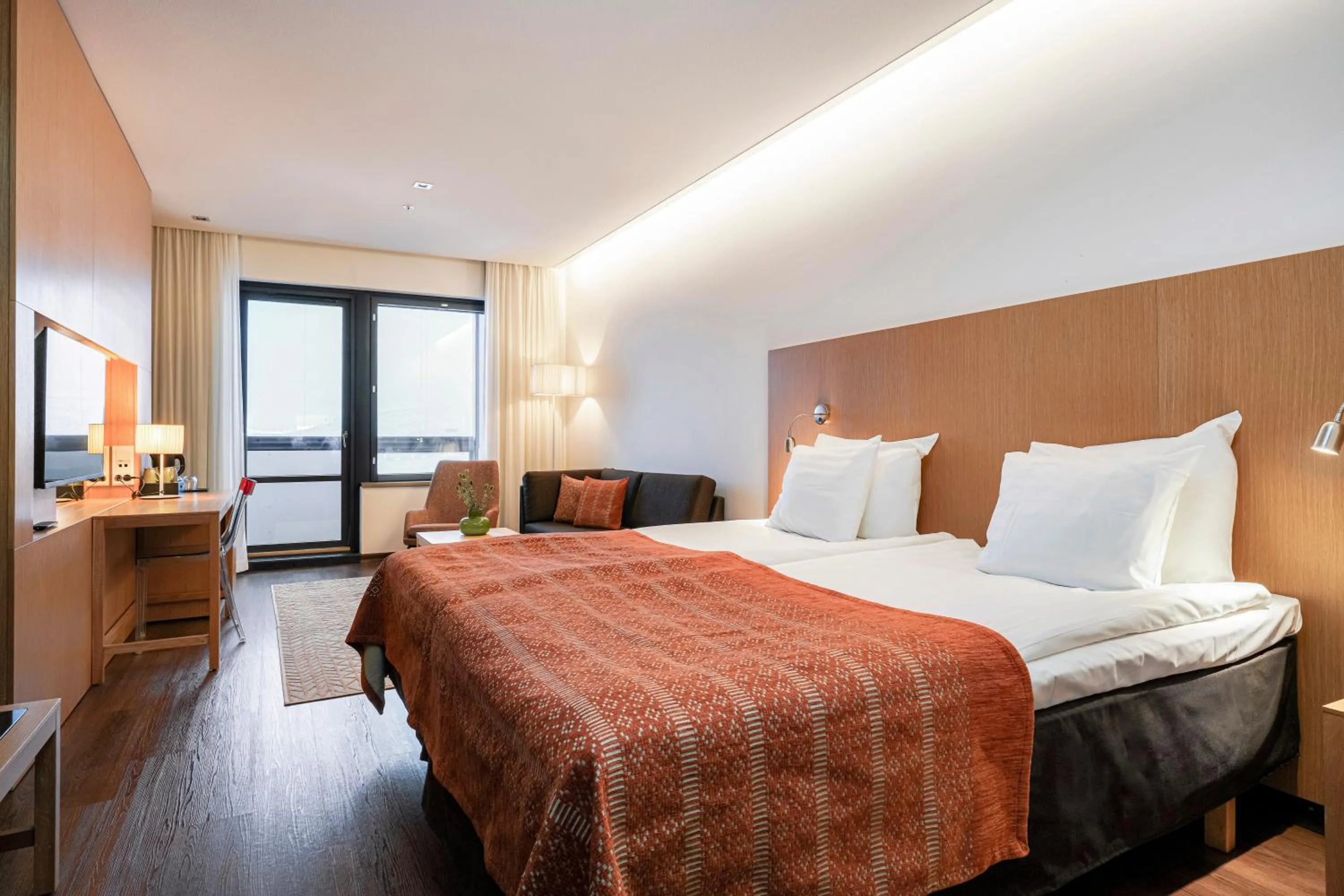 Bedroom, Bed in Hotel Levi Panorama