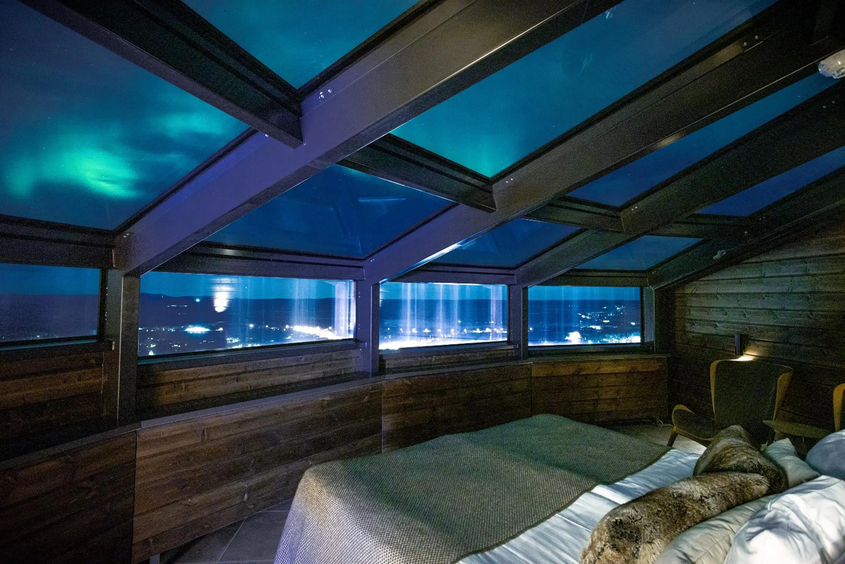 Bedroom, Bed in Hotel Levi Panorama