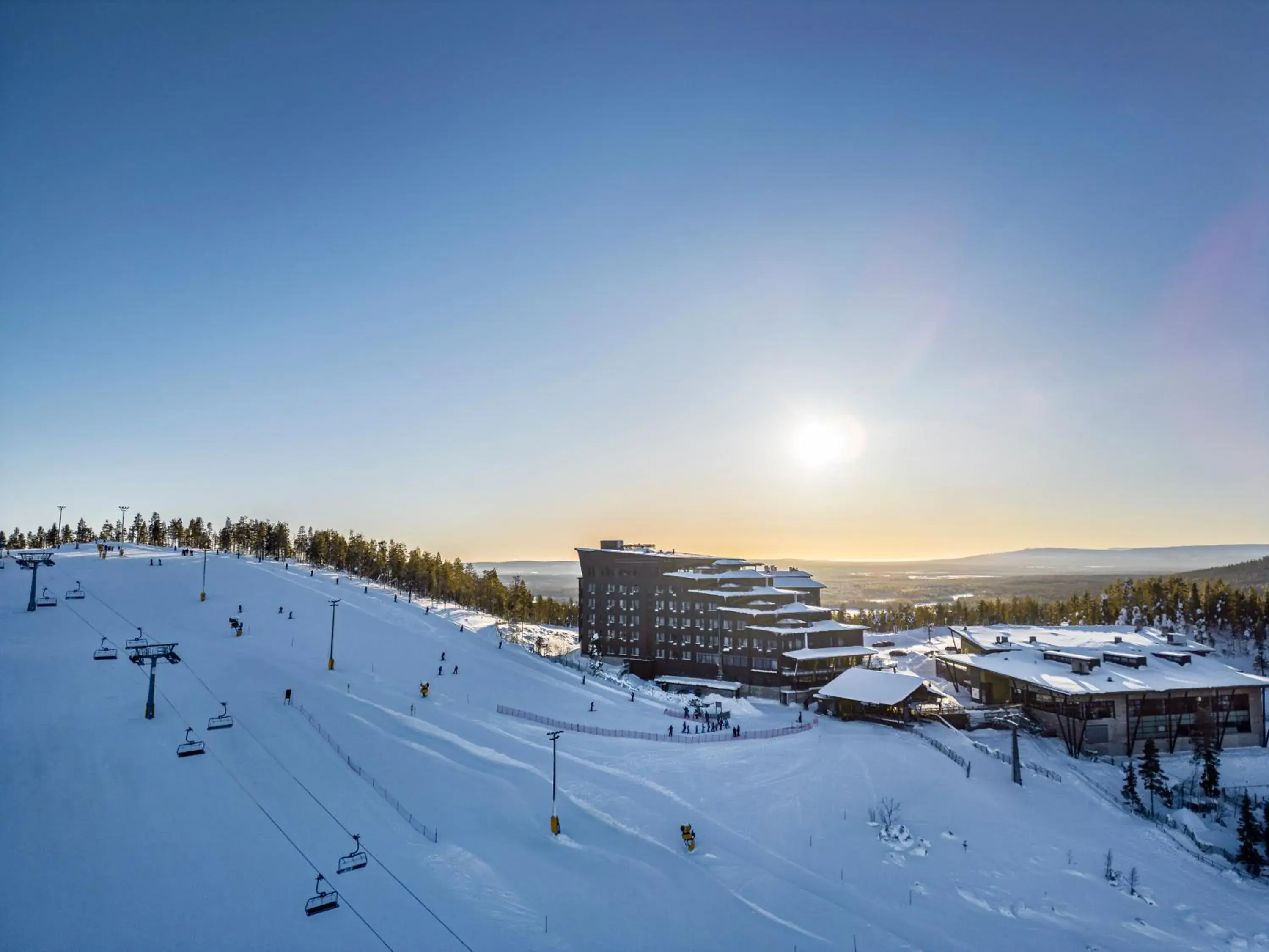 Property building in Hotel Levi Panorama Property building in Hotel Levi Panorama