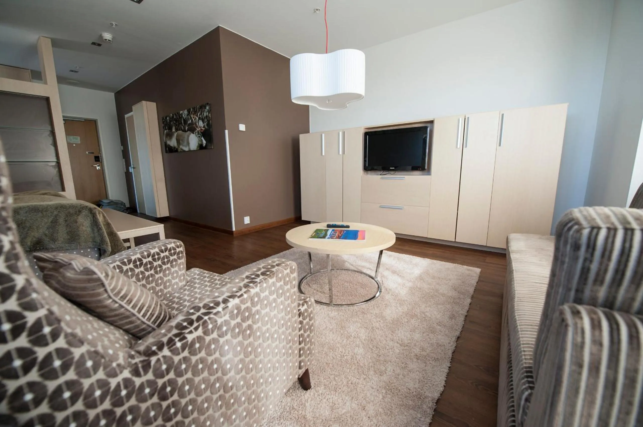 Living room in Hotel Levi Panorama