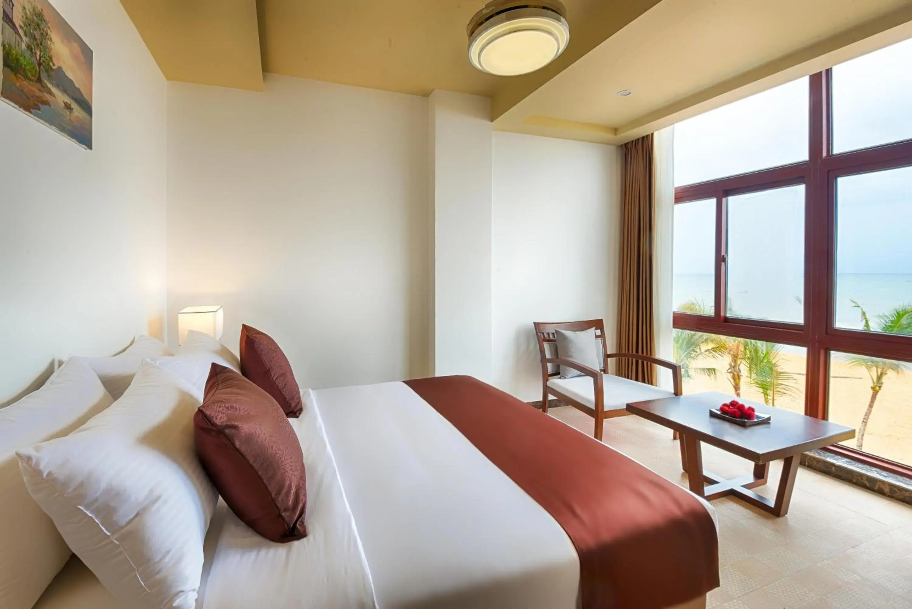 Bedroom, Bed in Jie Jie Beach Hotel Bedroom, Bed in Jie Jie Beach Hotel