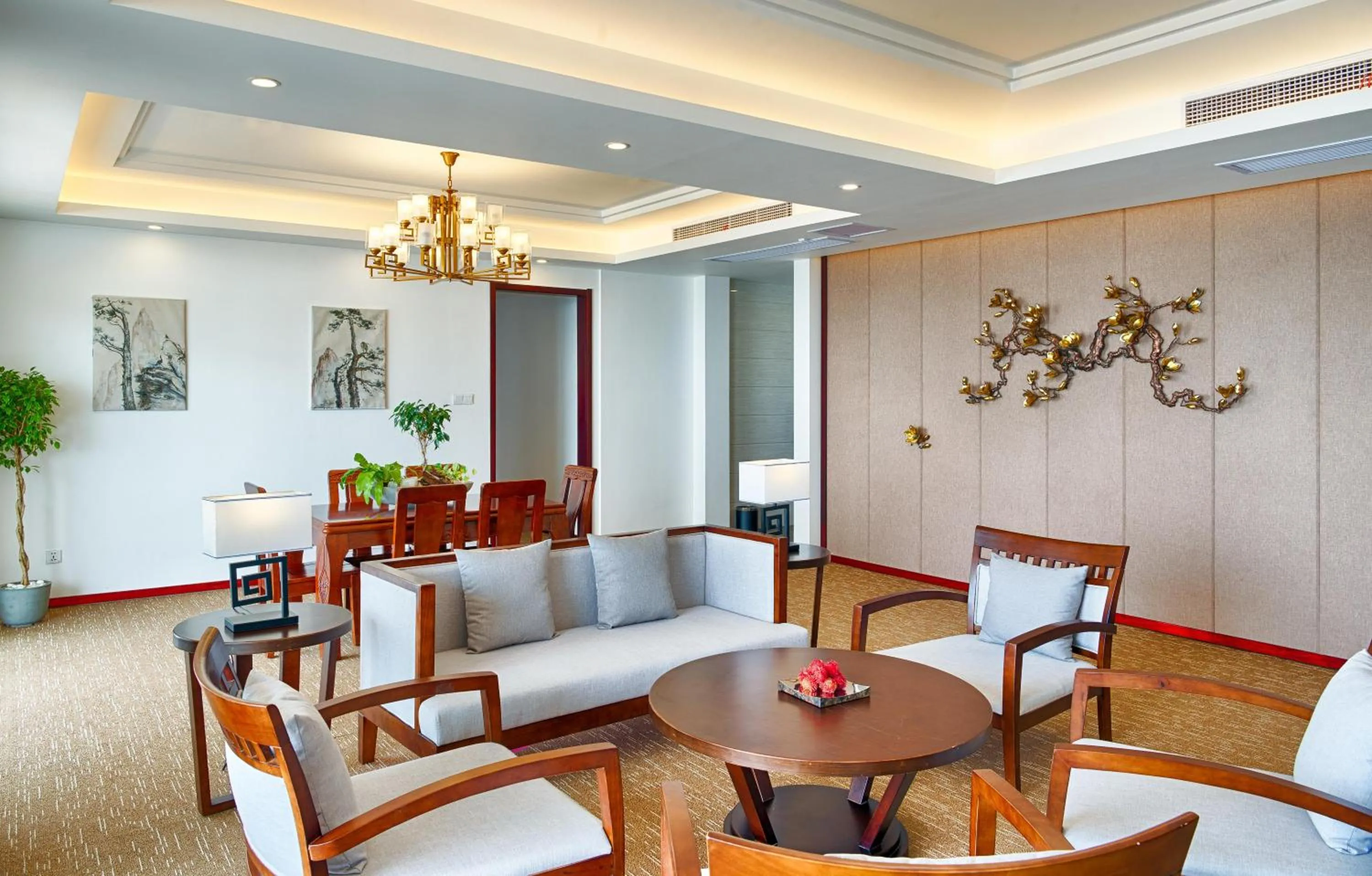 Living room in Jie Jie Beach Hotel