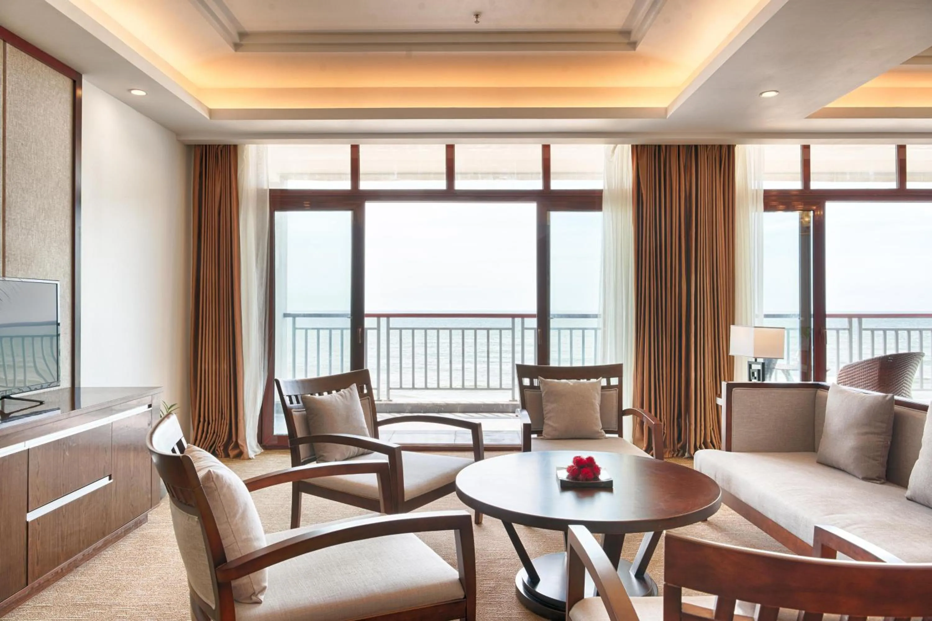 Living room in Jie Jie Beach Hotel
