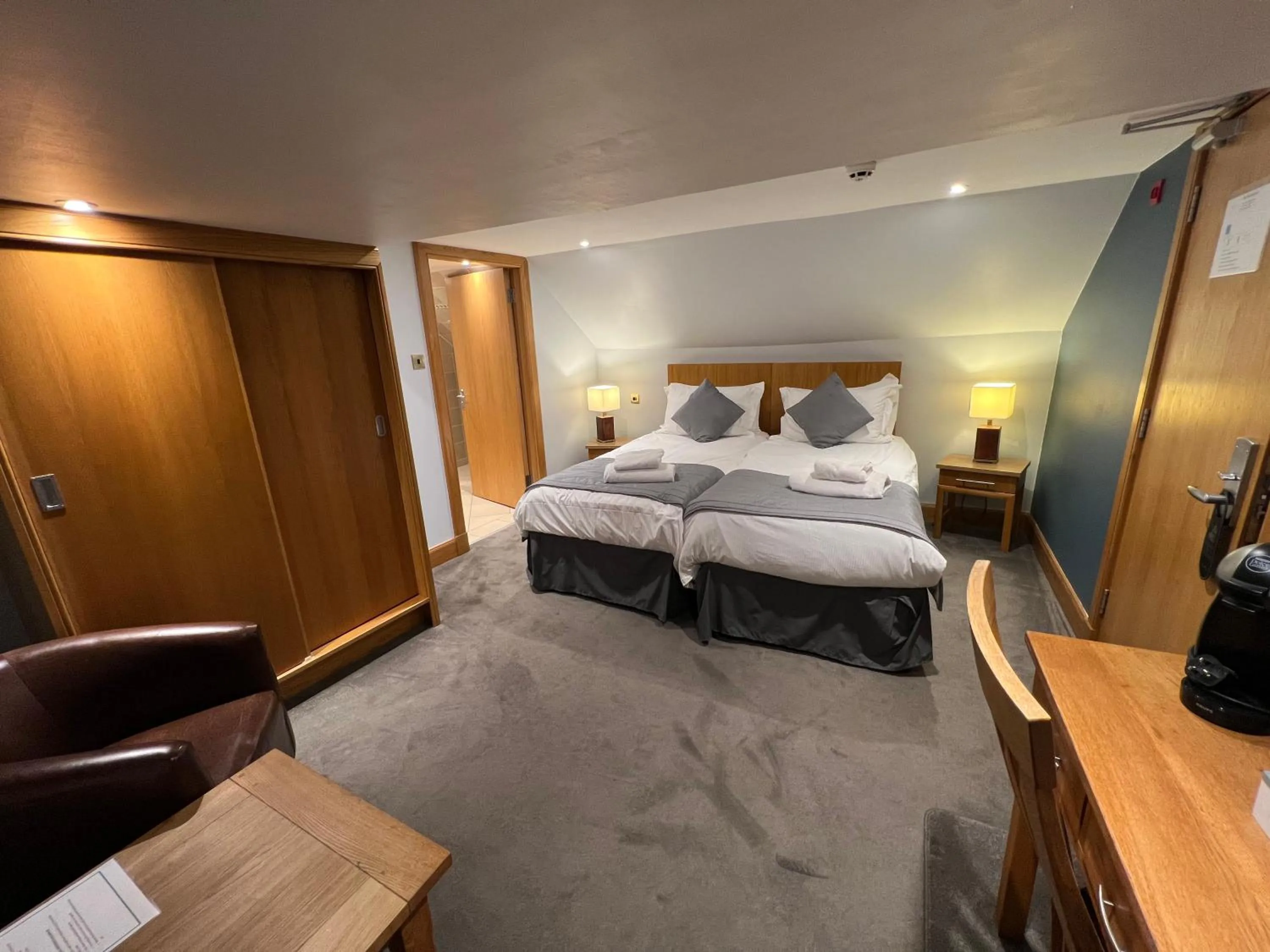 Bedroom, Bed in The Ship Inn - Winner Best Hotel Experience 2024 Visit Scotland
