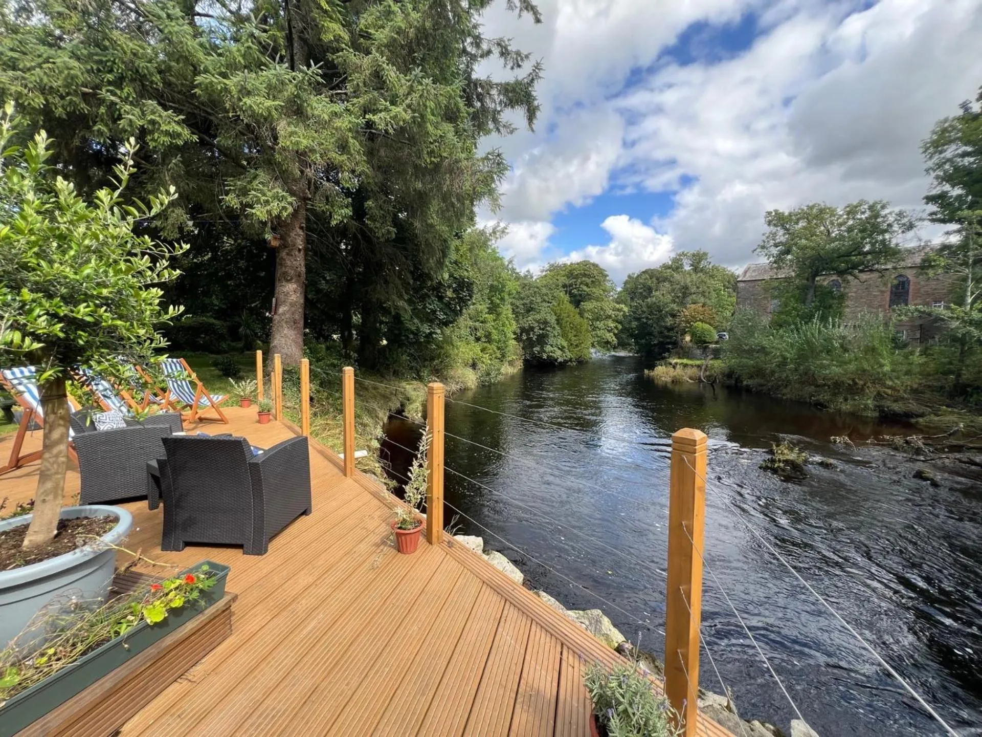 River view in The Ship Inn - Winner Best Hotel Experience 2024 Visit Scotland