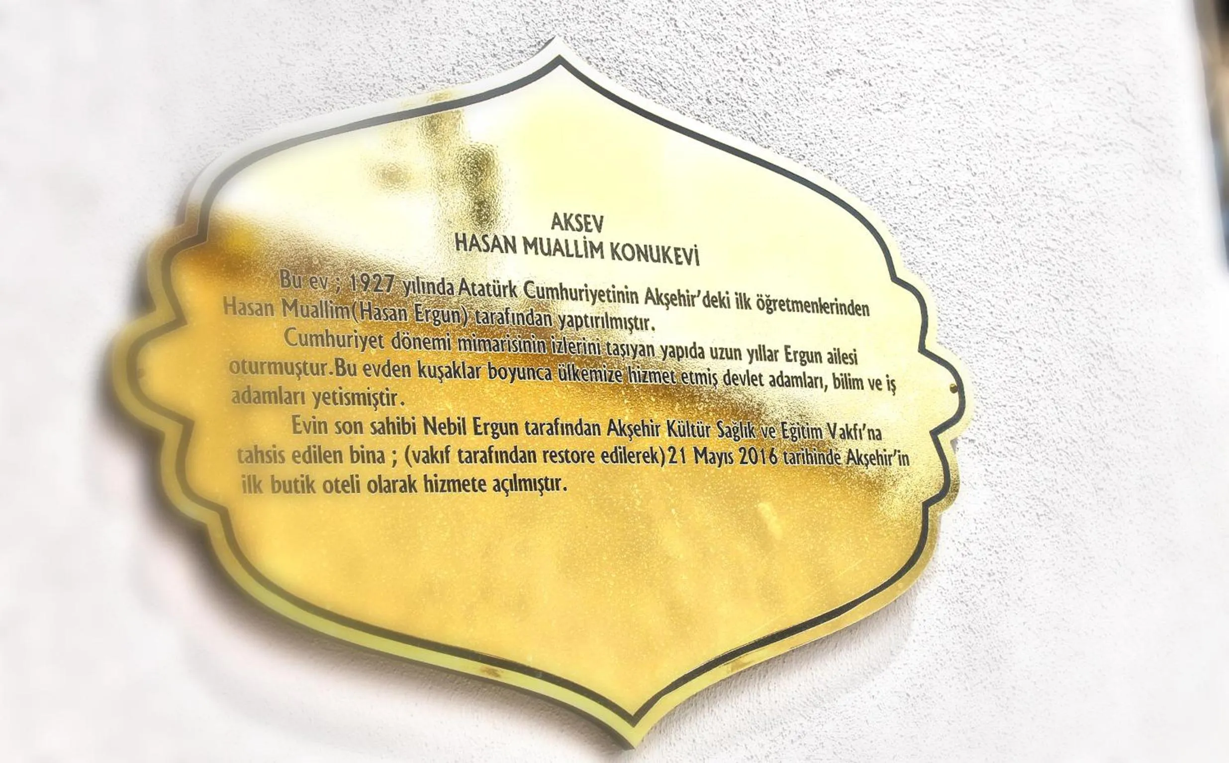 Property logo or sign in Aksehir Butik Hotel