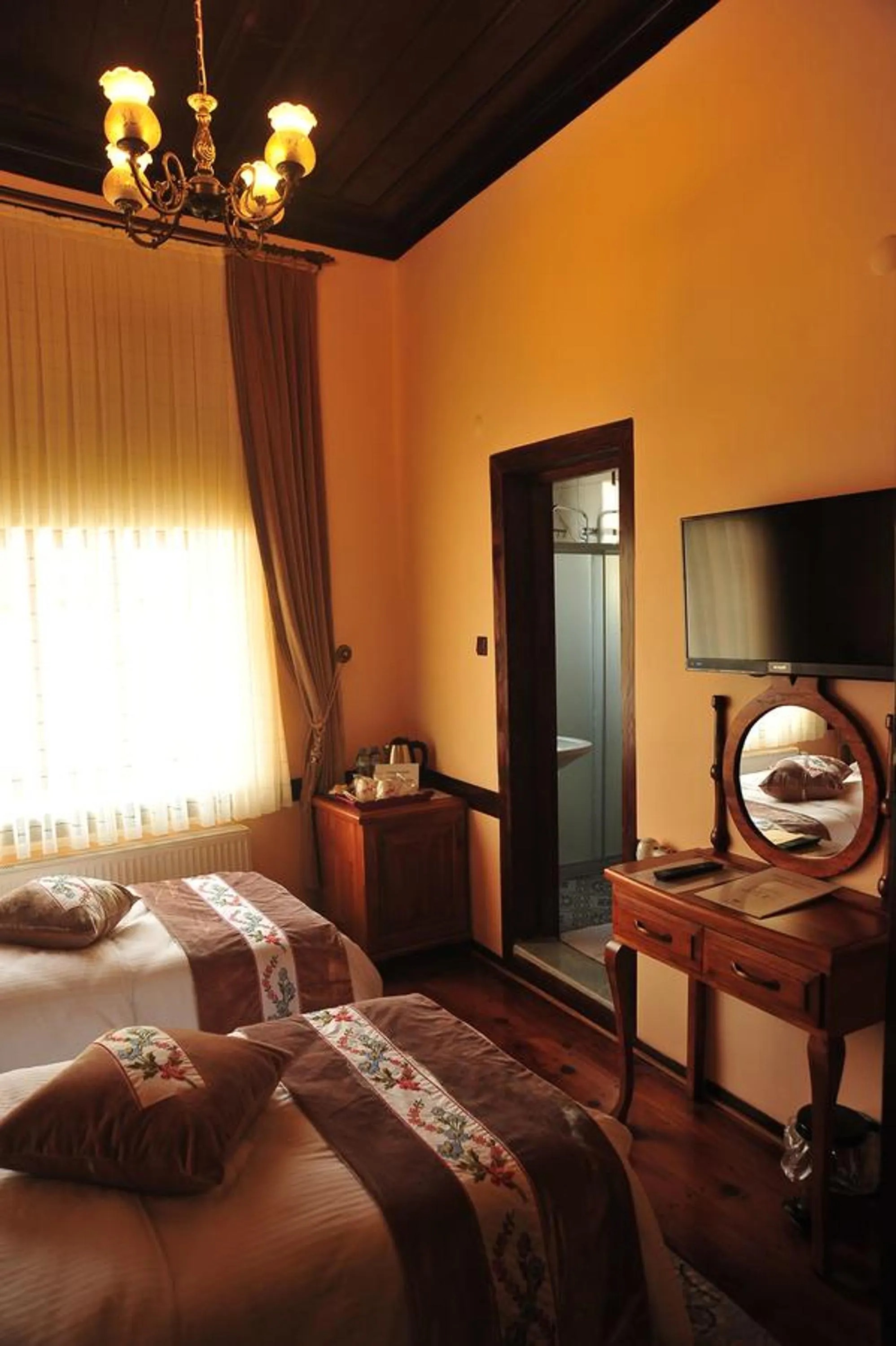 Decorative detail, Bed in Aksehir Butik Hotel