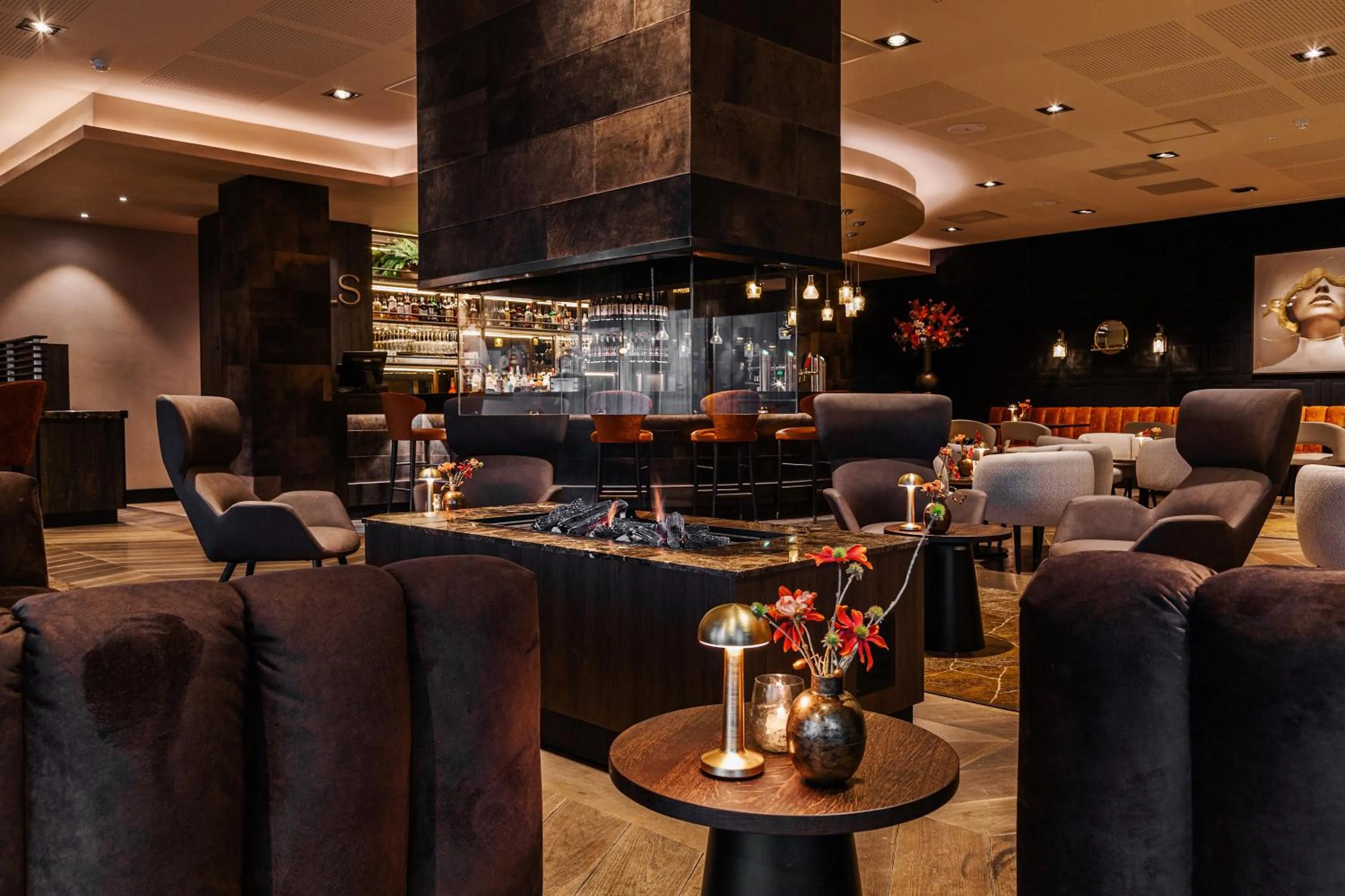 Lounge or bar in Van der Valk Hotel Oostzaan - Amsterdam