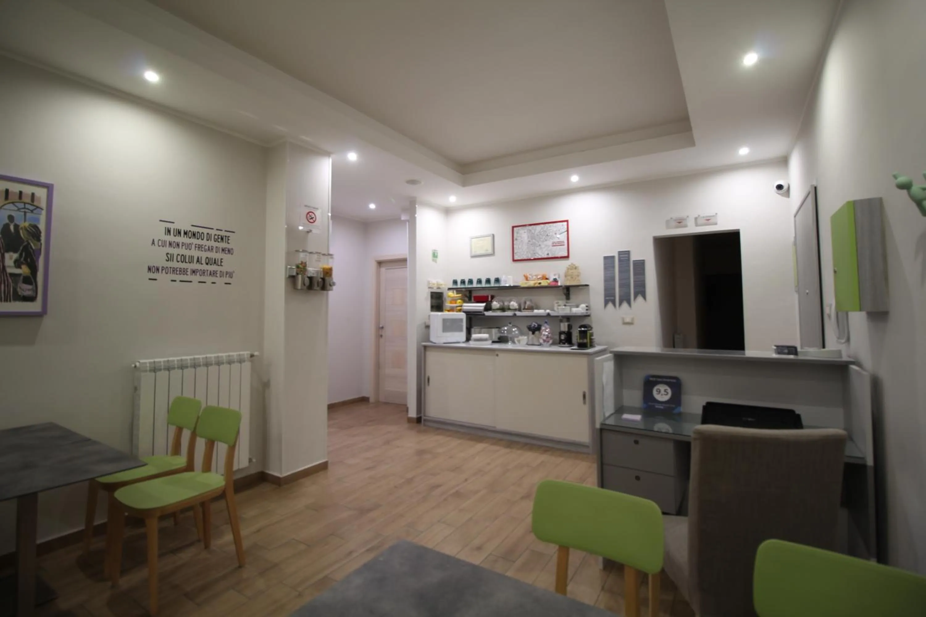 Communal lounge/ TV room in San Andreas Suites