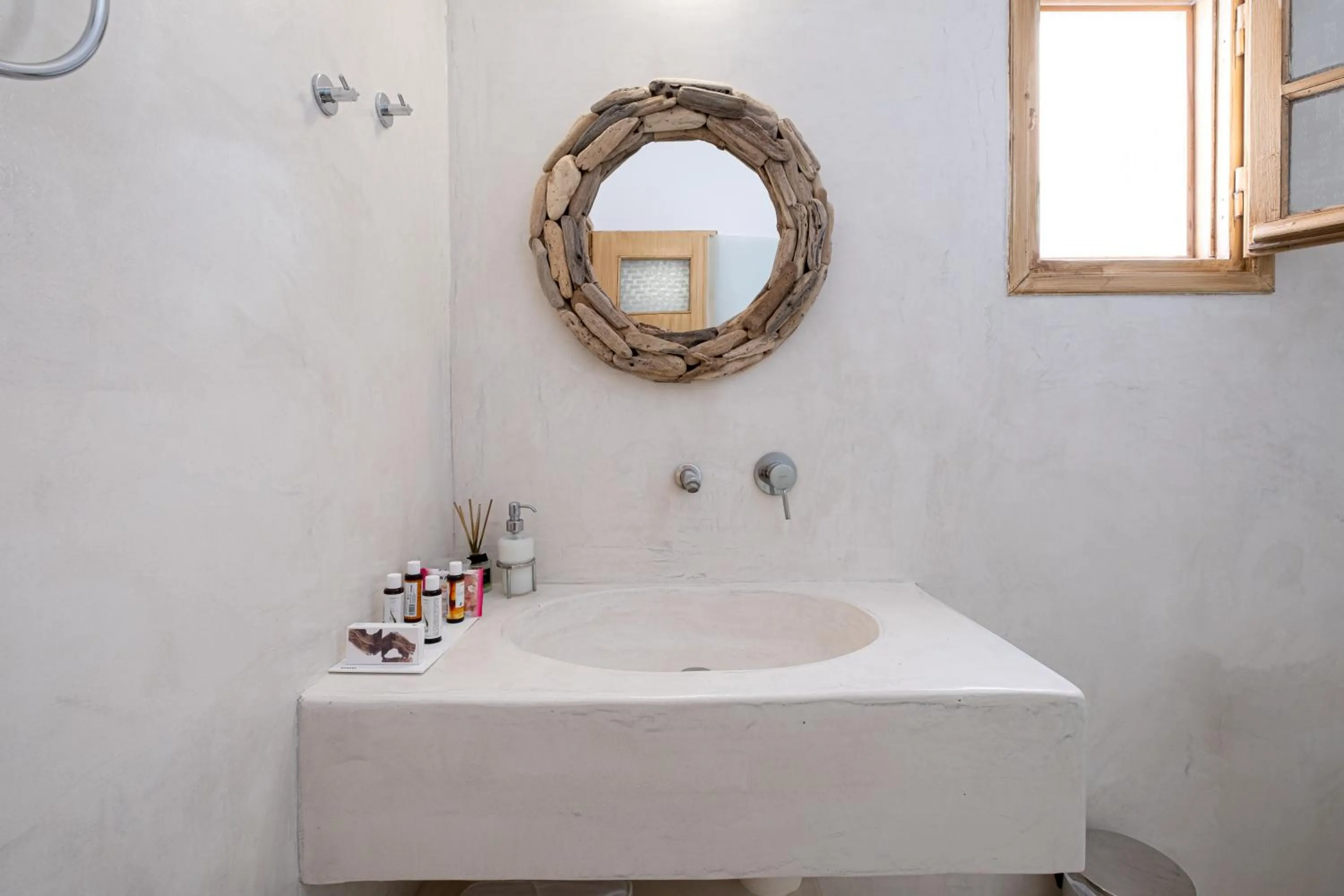 Bathroom in Santorini Crystal Blue Boutique Hotel