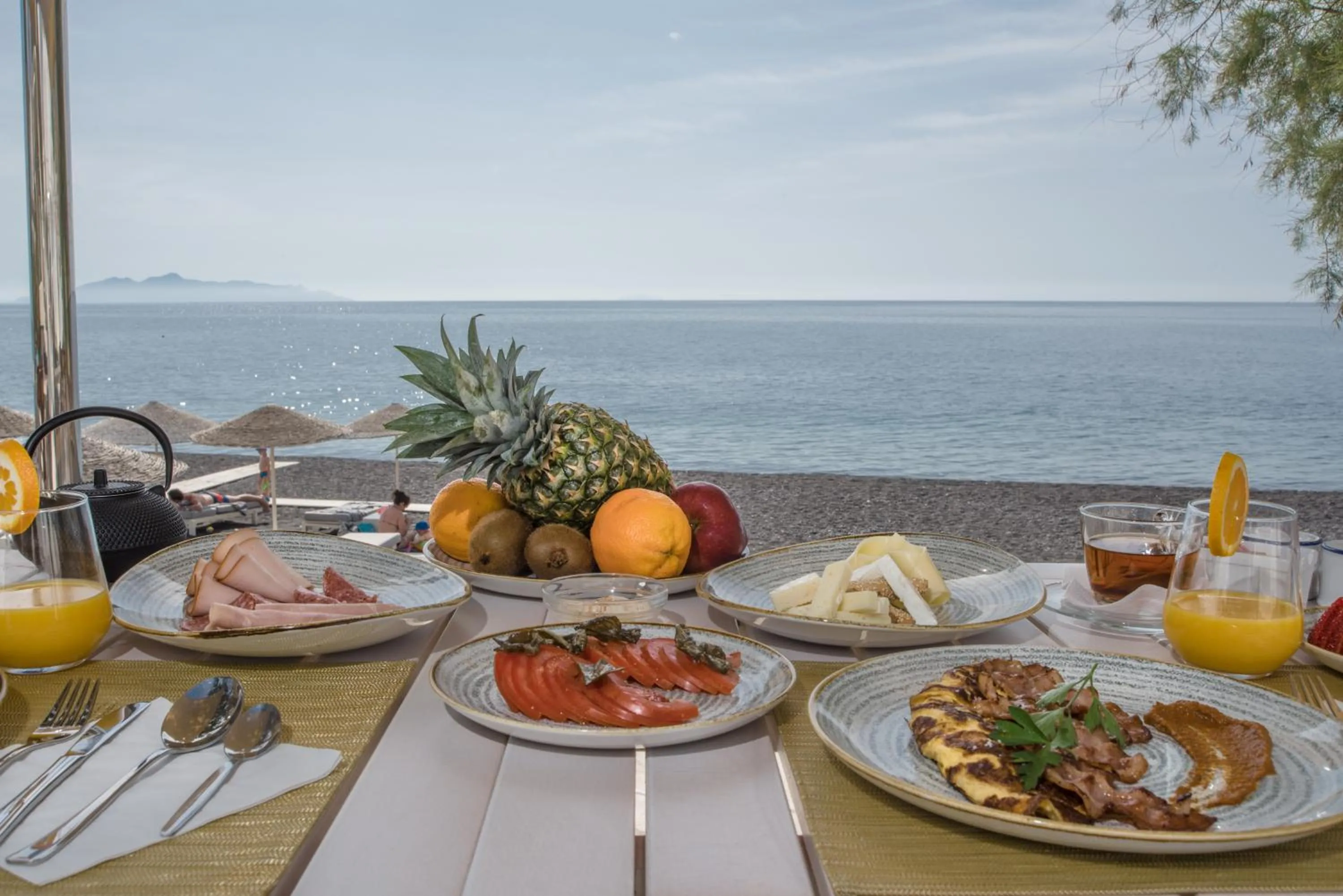 Day in Santorini Crystal Blue Boutique Hotel
