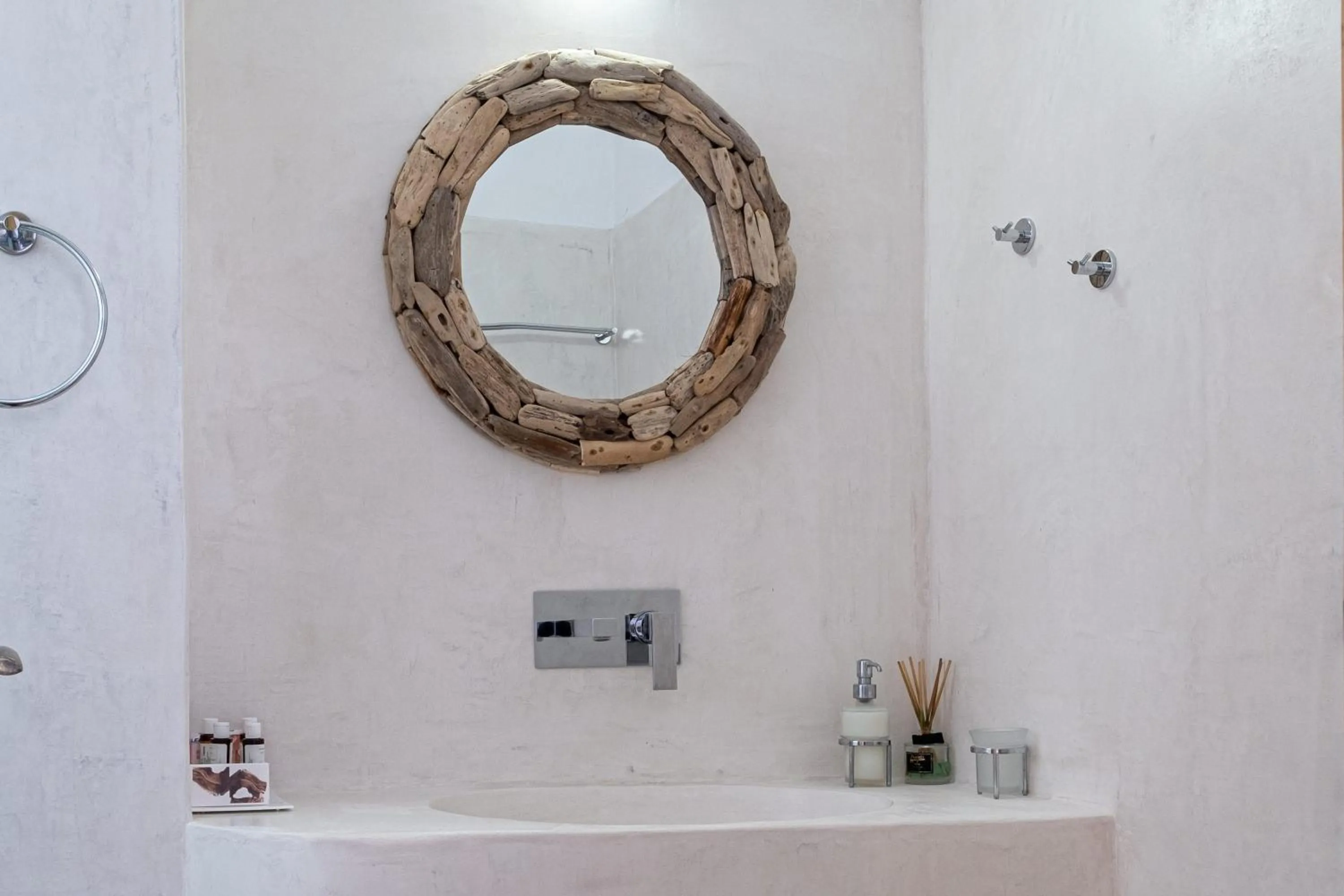 Bathroom in Santorini Crystal Blue Boutique Hotel