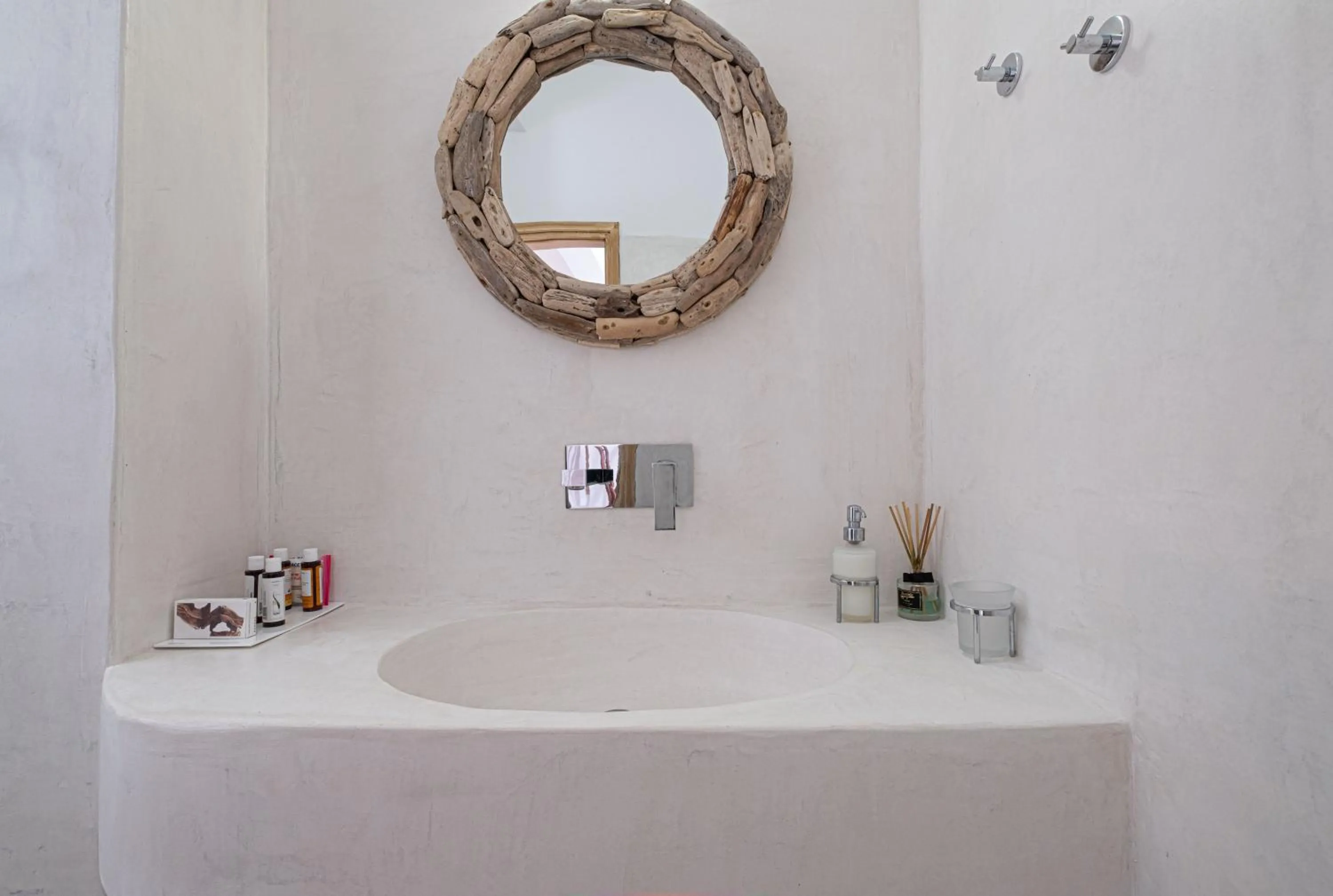 Bathroom in Santorini Crystal Blue Boutique Hotel