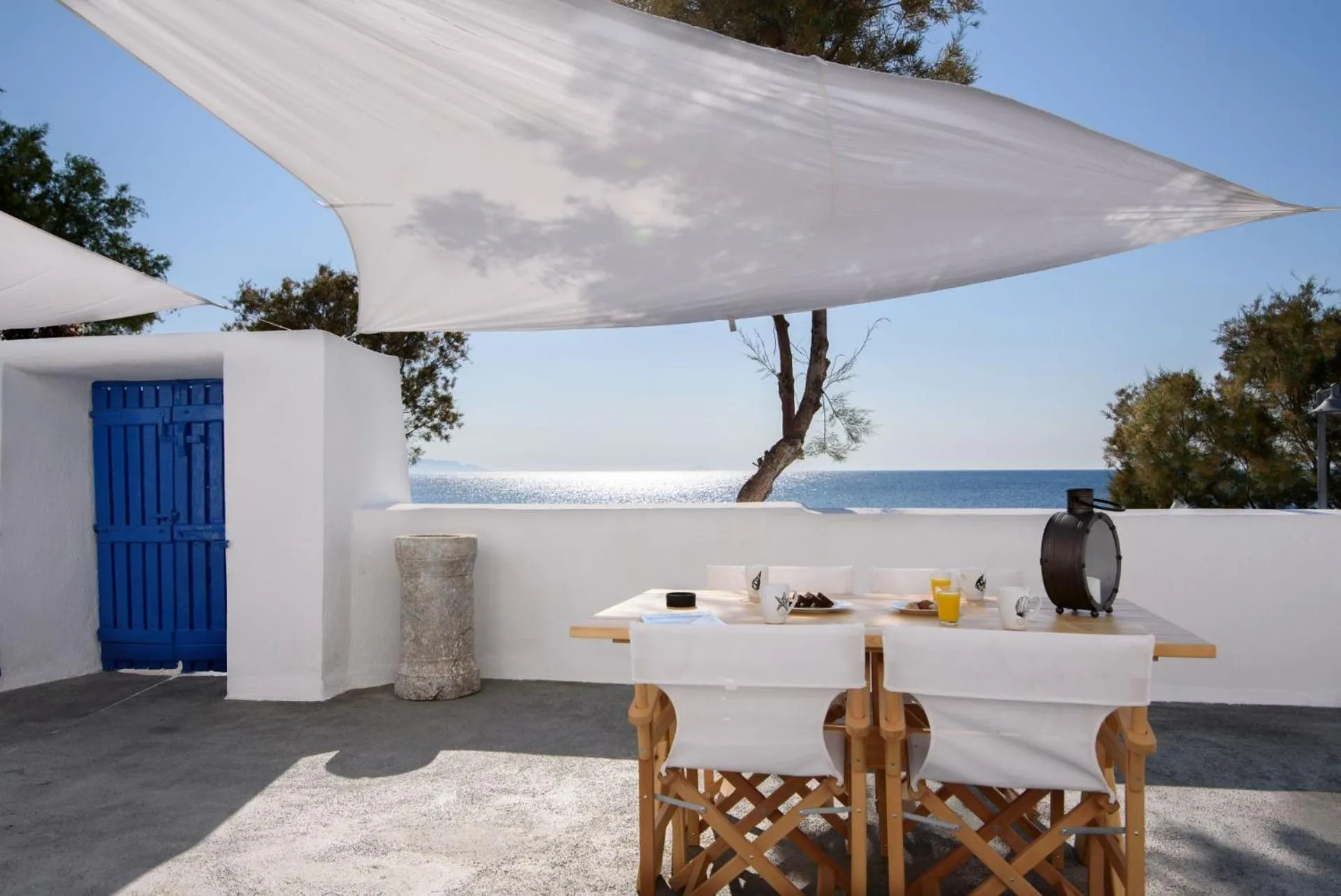 Sea view in Santorini Crystal Blue Boutique Hotel