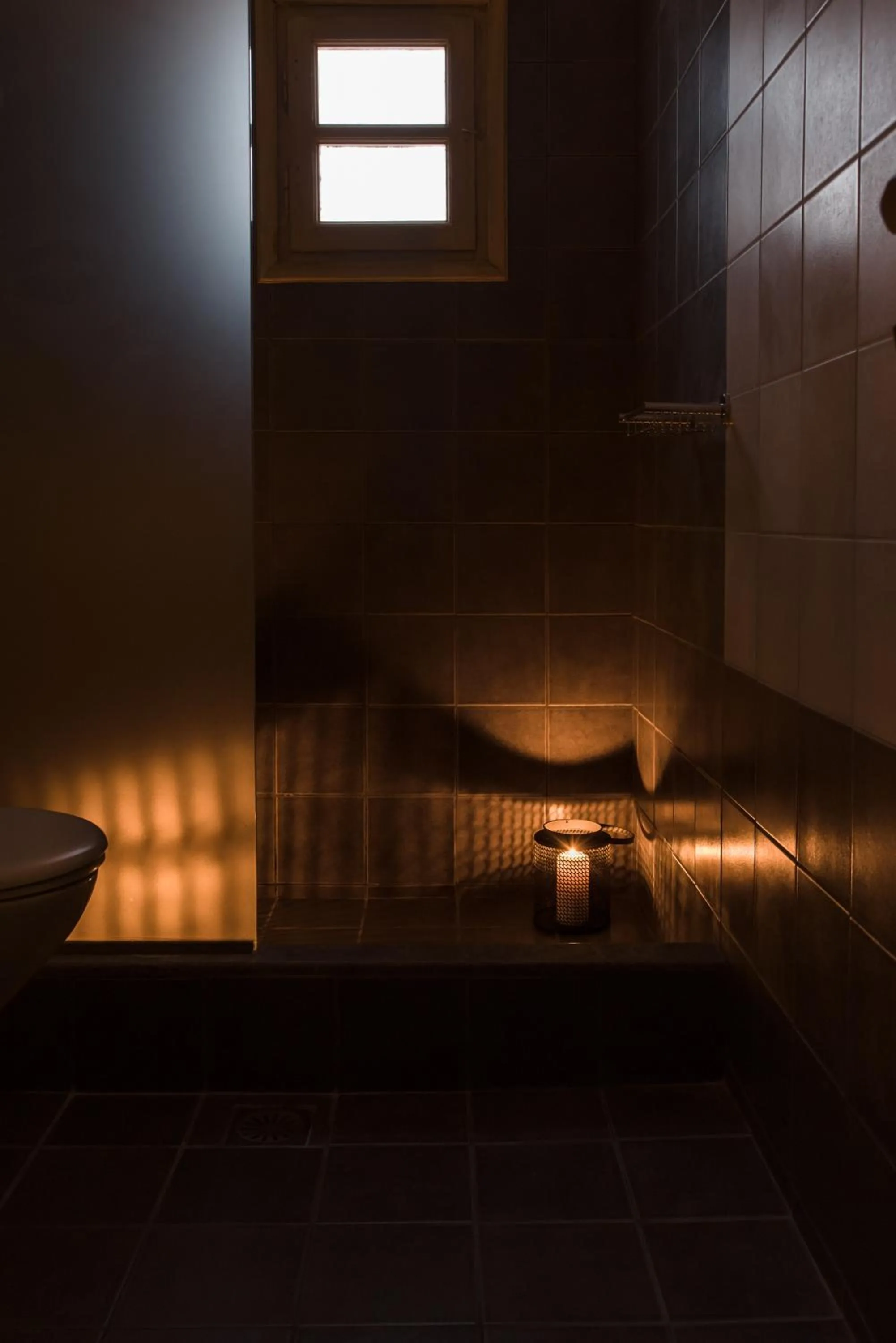 Bathroom in Santorini Crystal Blue Boutique Hotel