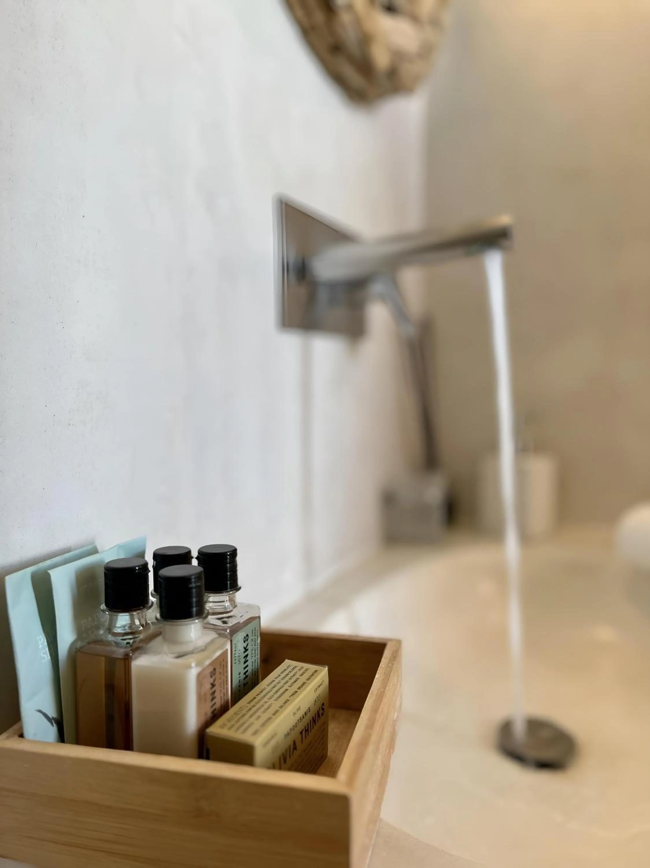 Bathroom in Santorini Crystal Blue Boutique Hotel