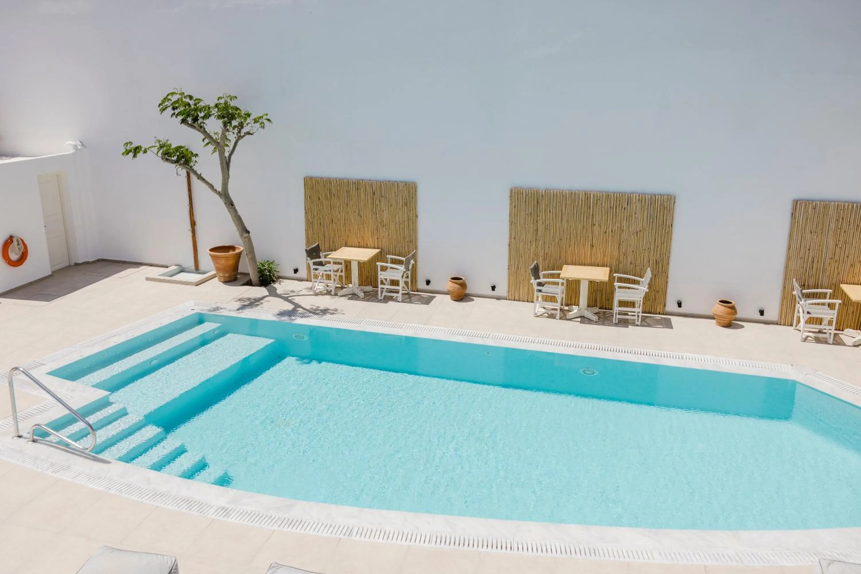 Swimming pool in Santorini Crystal Blue Boutique Hotel