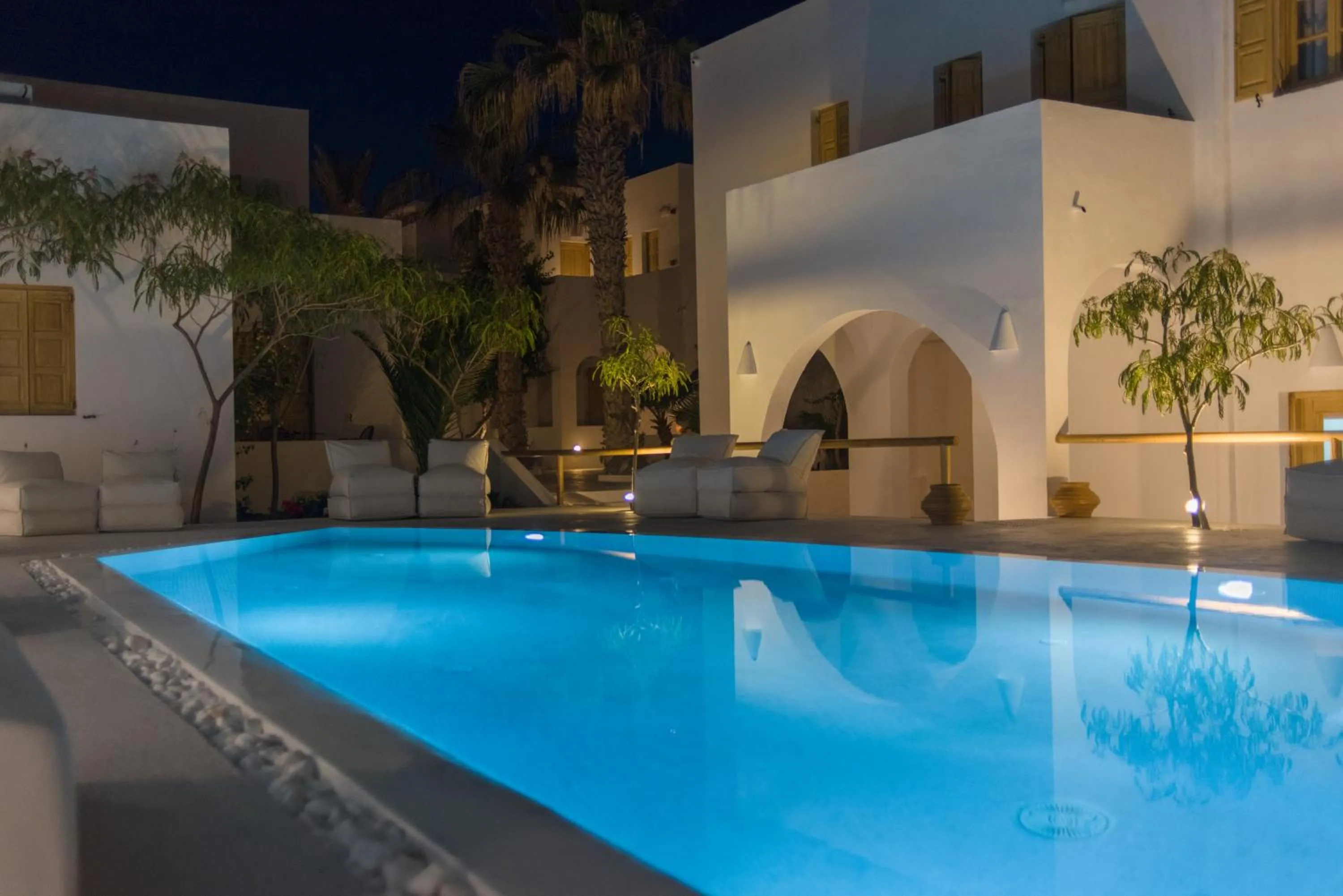 Swimming pool in Santorini Crystal Blue Boutique Hotel