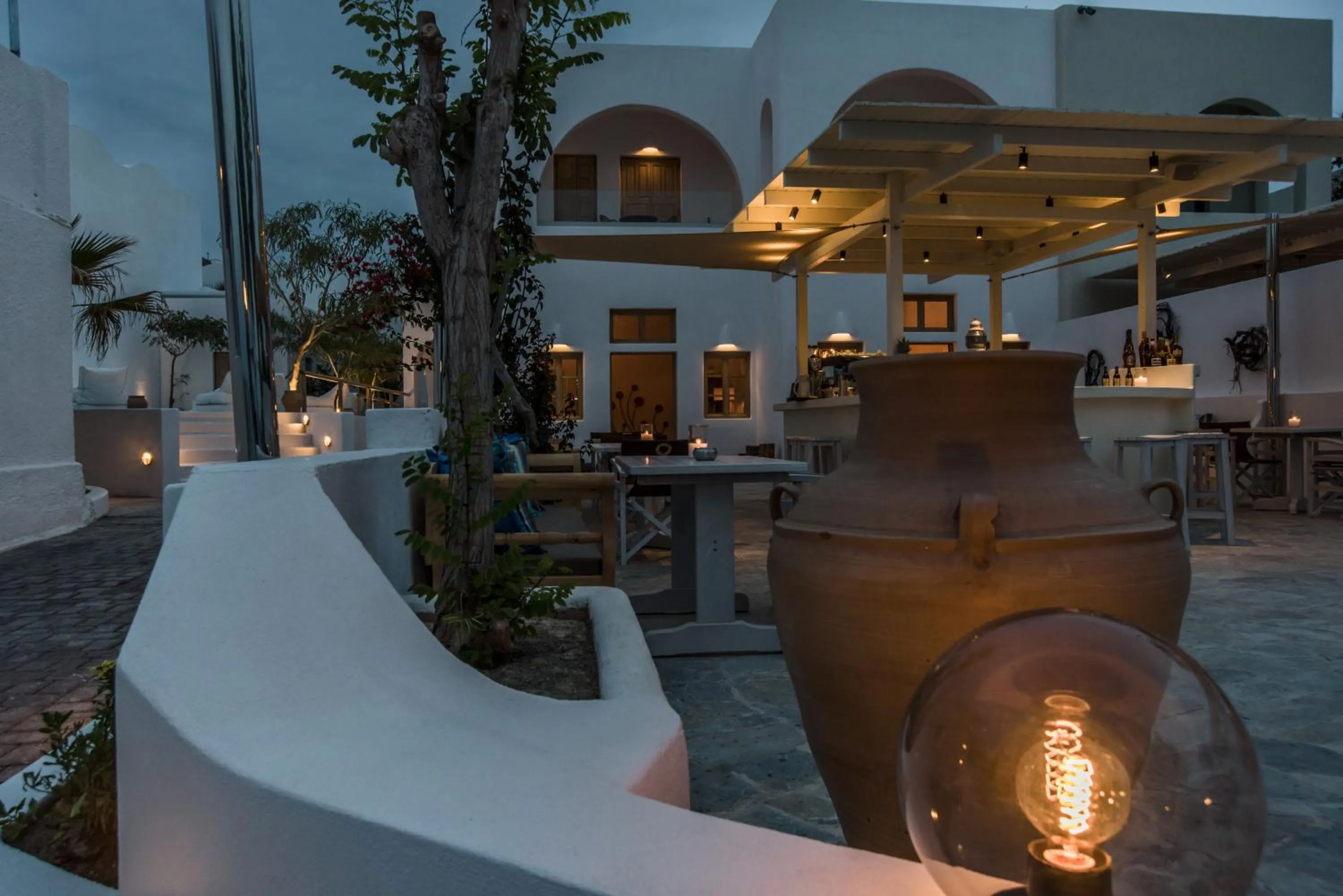 Facade/entrance in Santorini Crystal Blue Boutique Hotel