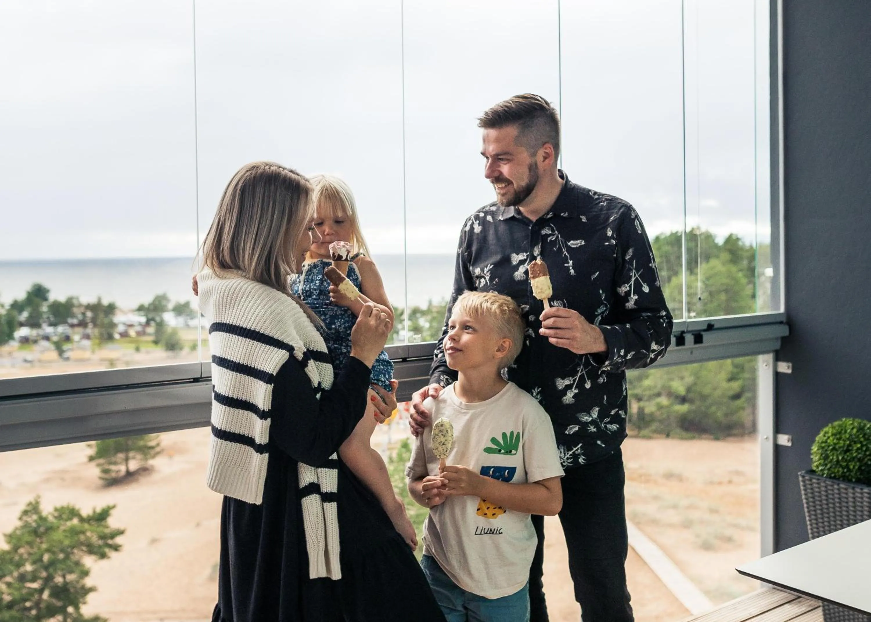 Family in Santa's Resort & Spa Hotel Sani