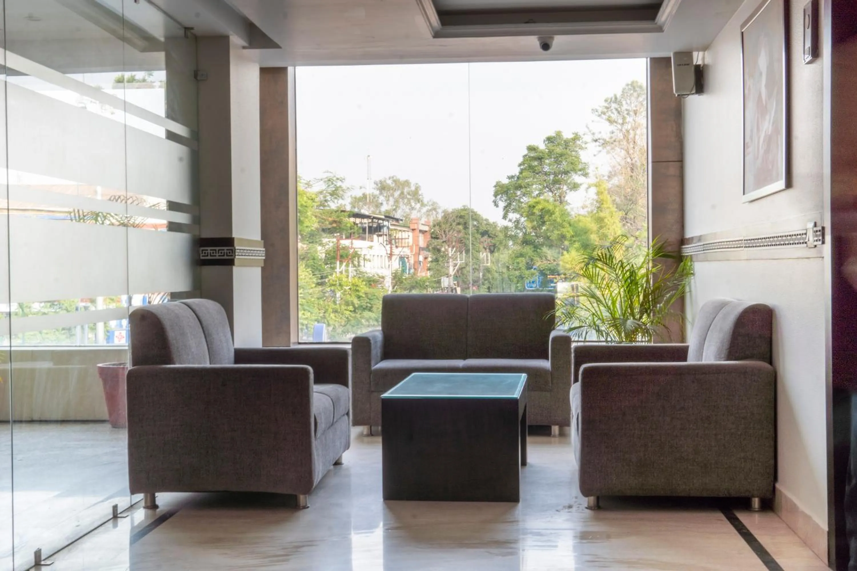 Lobby or reception in Hotel Central Palace