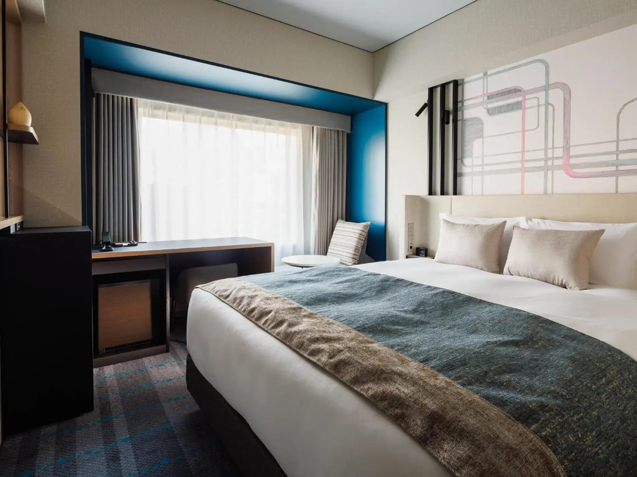 Bed in Hotel Metropolitan Tokyo Ikebukuro Bed in Hotel Metropolitan Tokyo Ikebukuro