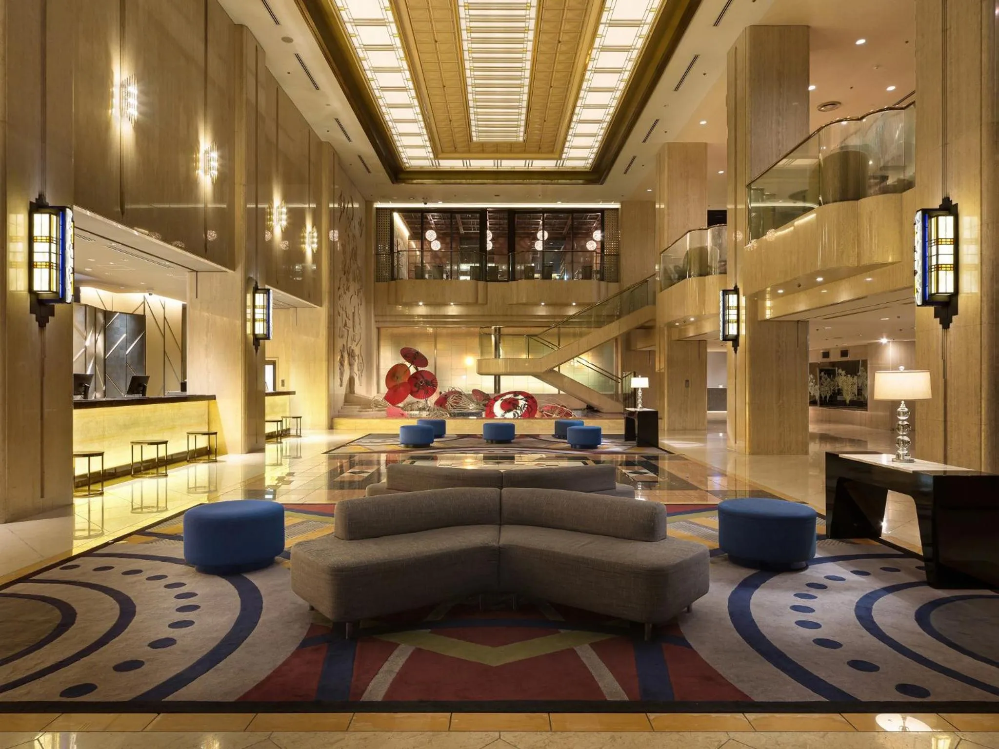 Lobby or reception in Hotel Metropolitan Tokyo Ikebukuro