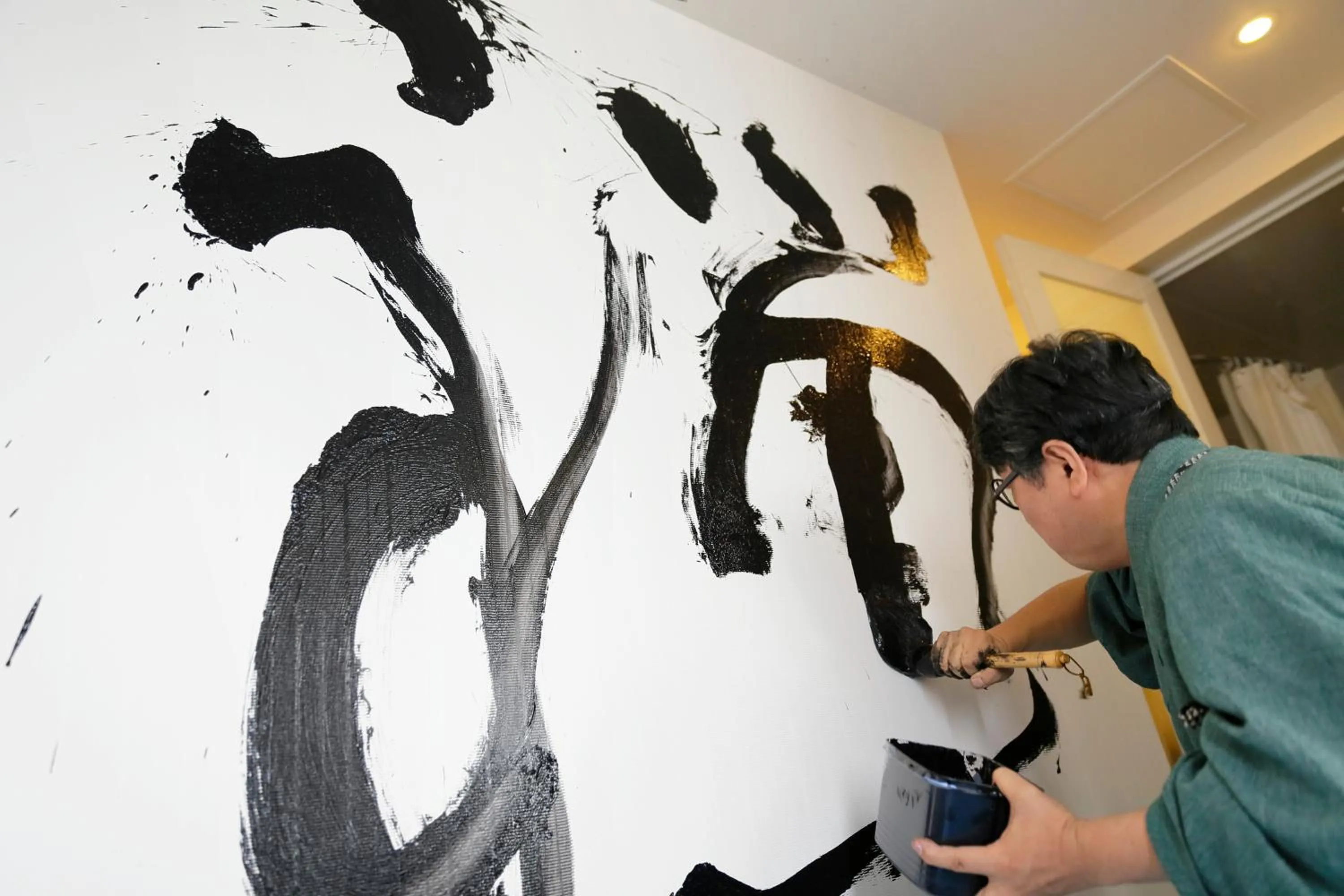 Decorative detail in Park Hotel Tokyo