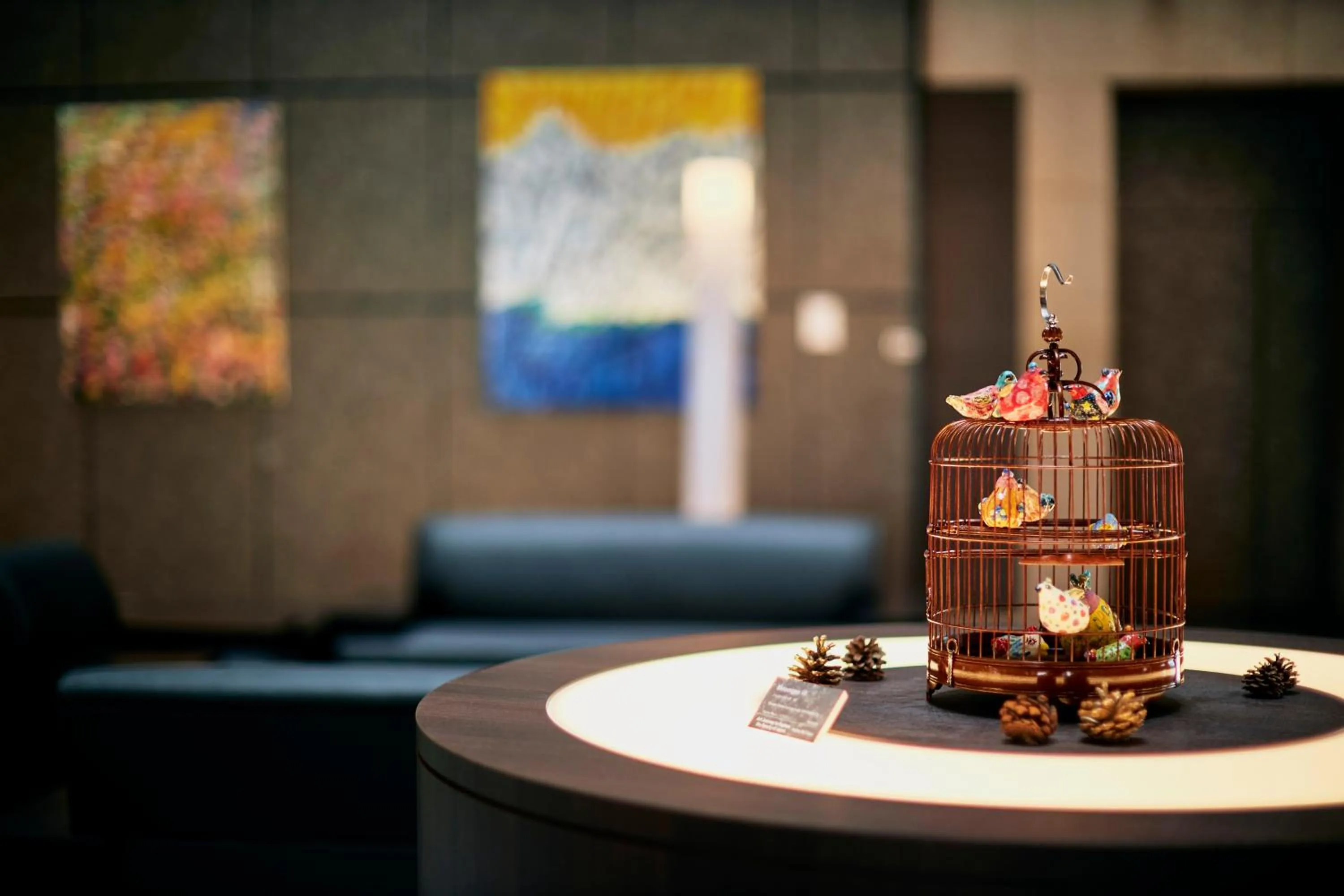 Decorative detail in Park Hotel Tokyo