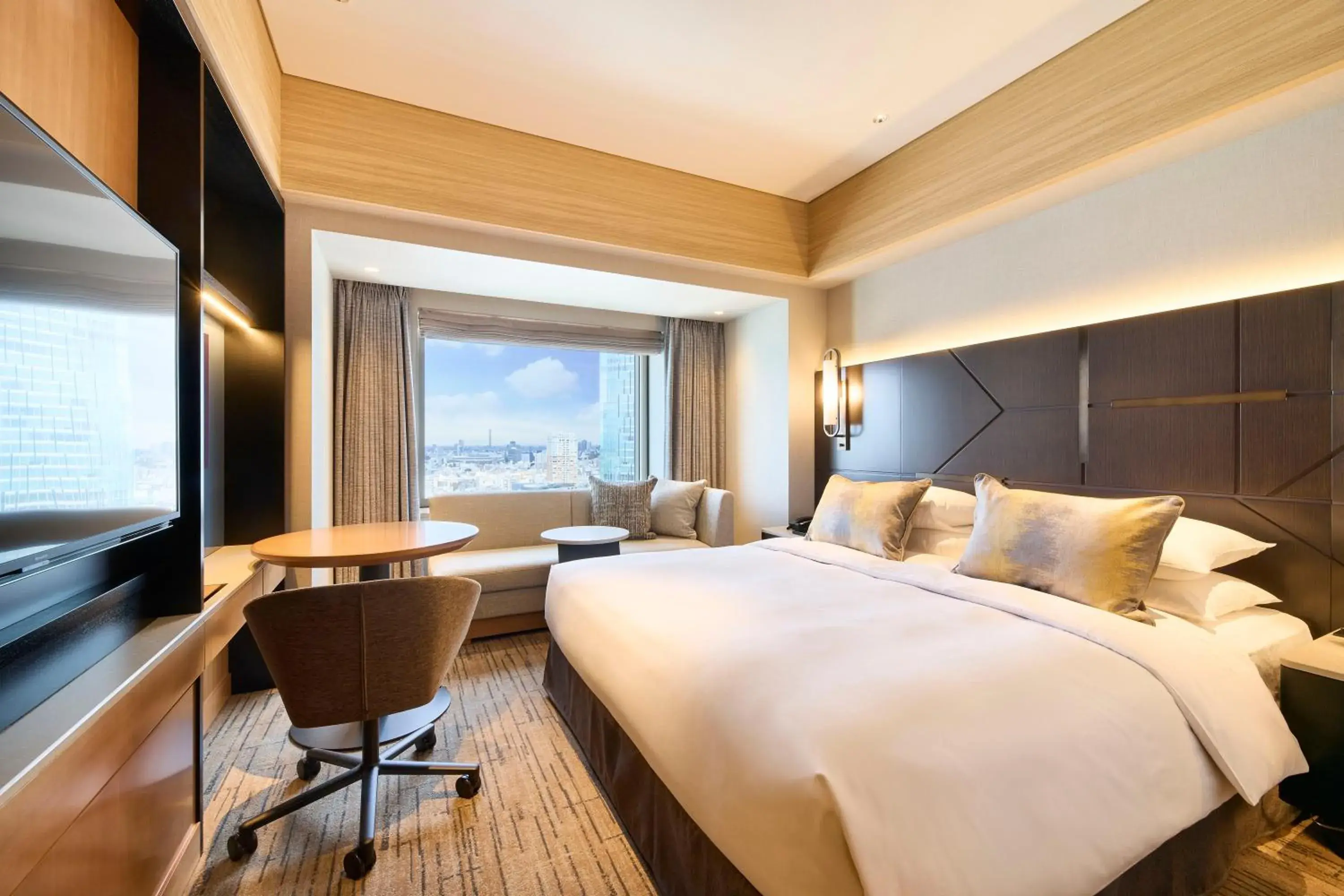 Photo of the whole room, Bed in Cerulean Tower Tokyu Hotel, A Pan Pacific Partner Hotel Photo of the whole room, Bed in Cerulean Tower Tokyu Hotel, A Pan Pacific Partner Hotel