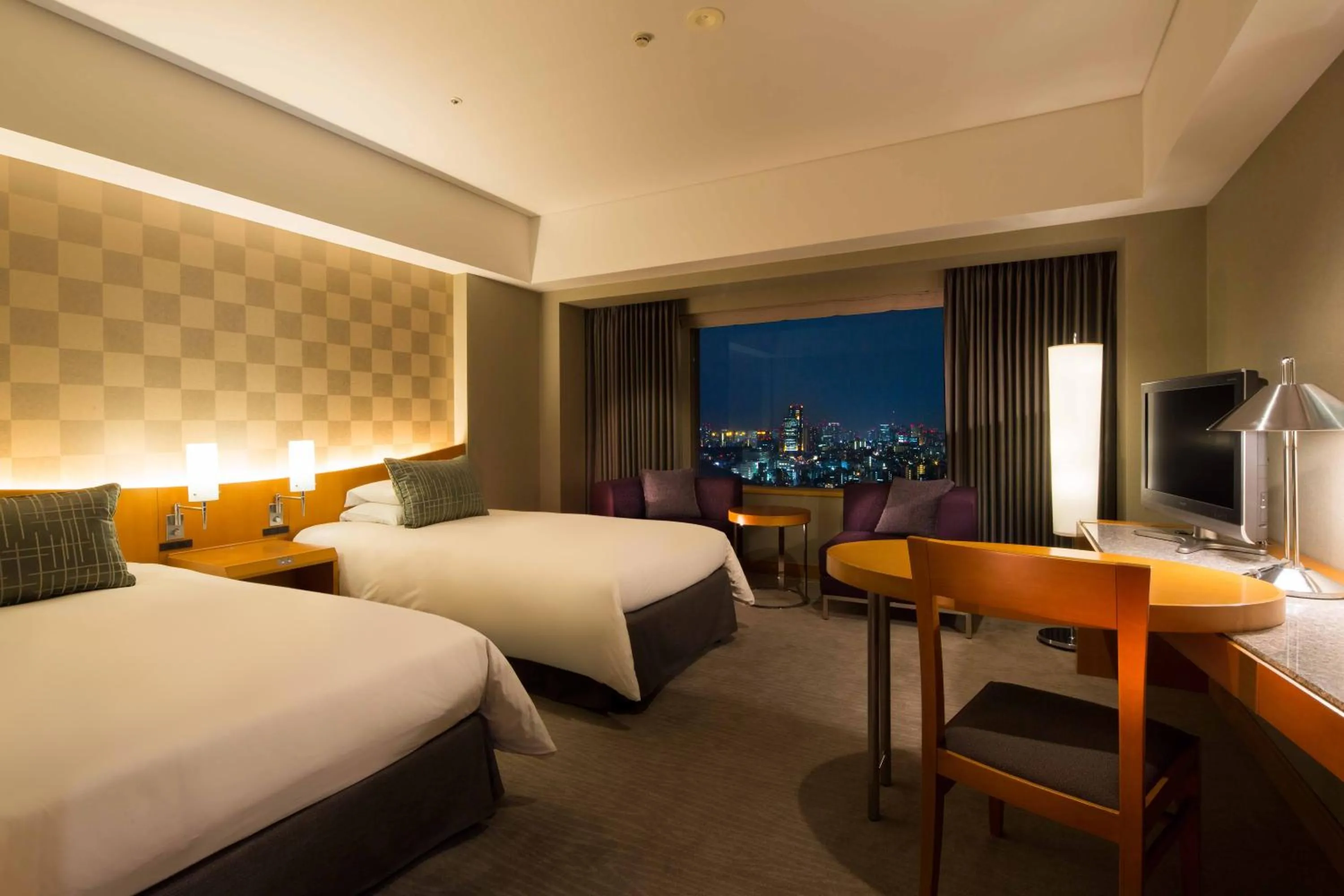 Photo of the whole room, Bed in Cerulean Tower Tokyu Hotel, A Pan Pacific Partner Hotel