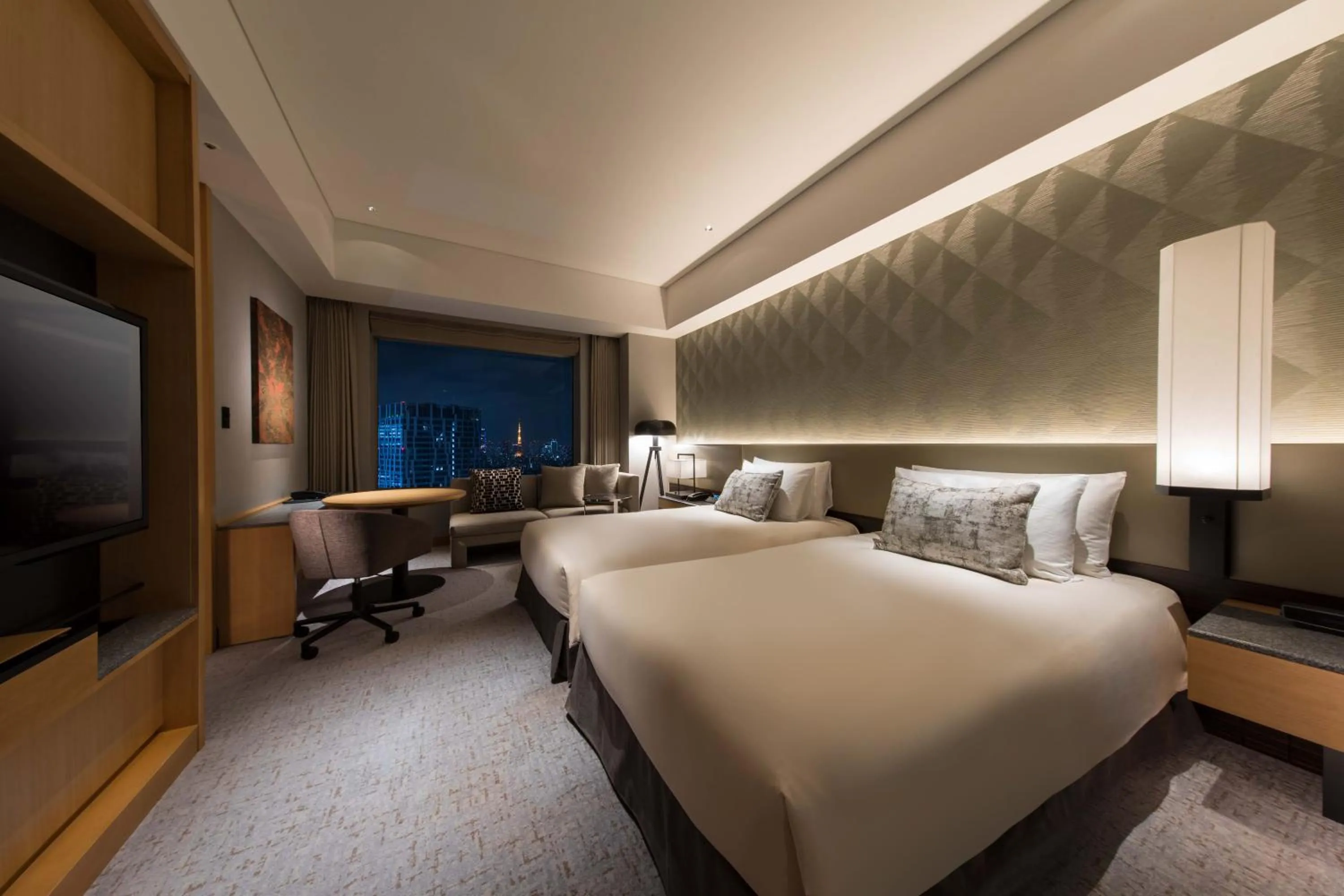 Photo of the whole room, Bed in Cerulean Tower Tokyu Hotel, A Pan Pacific Partner Hotel