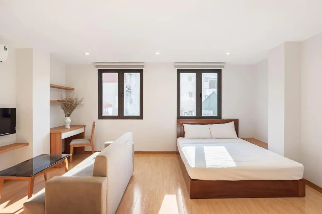 Living room, Bed in An Nguyen Building