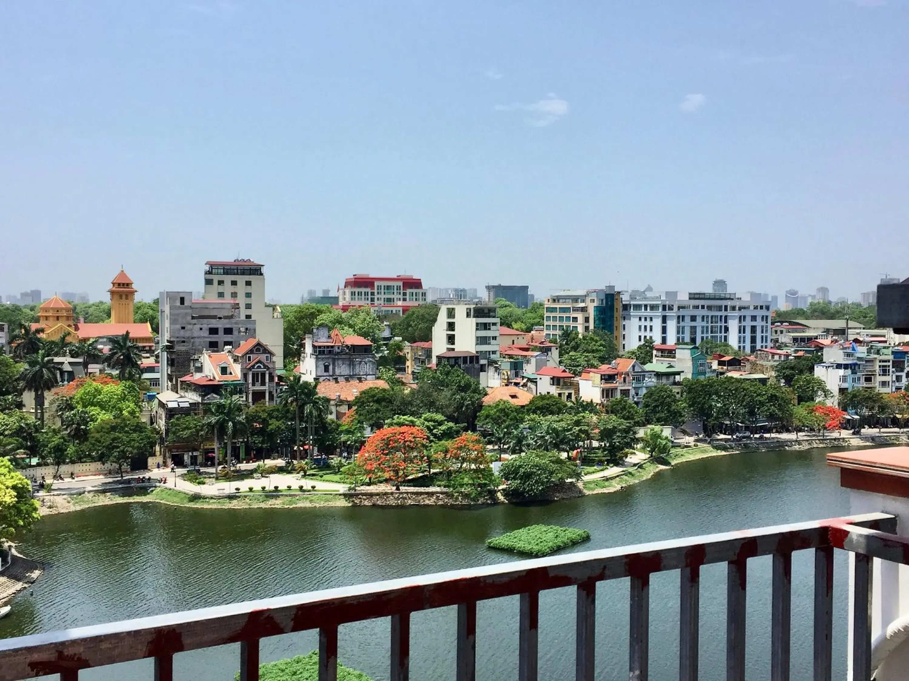 Lake view in An Nguyen Building Lake view in An Nguyen Building