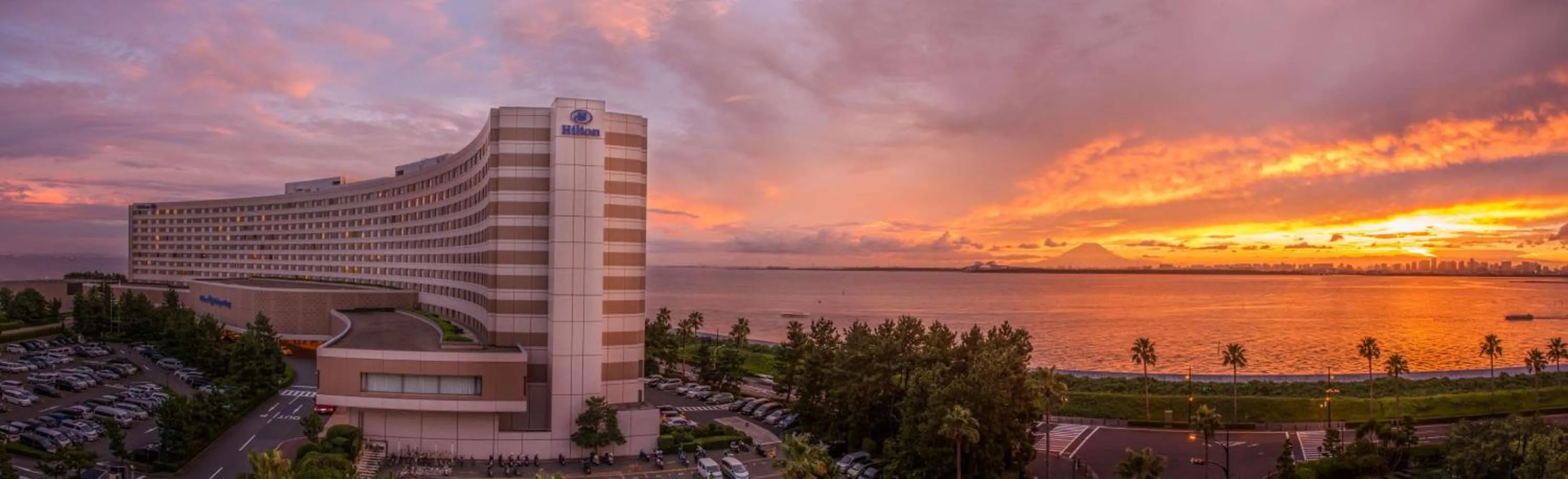 Property building in Hilton Tokyo Bay