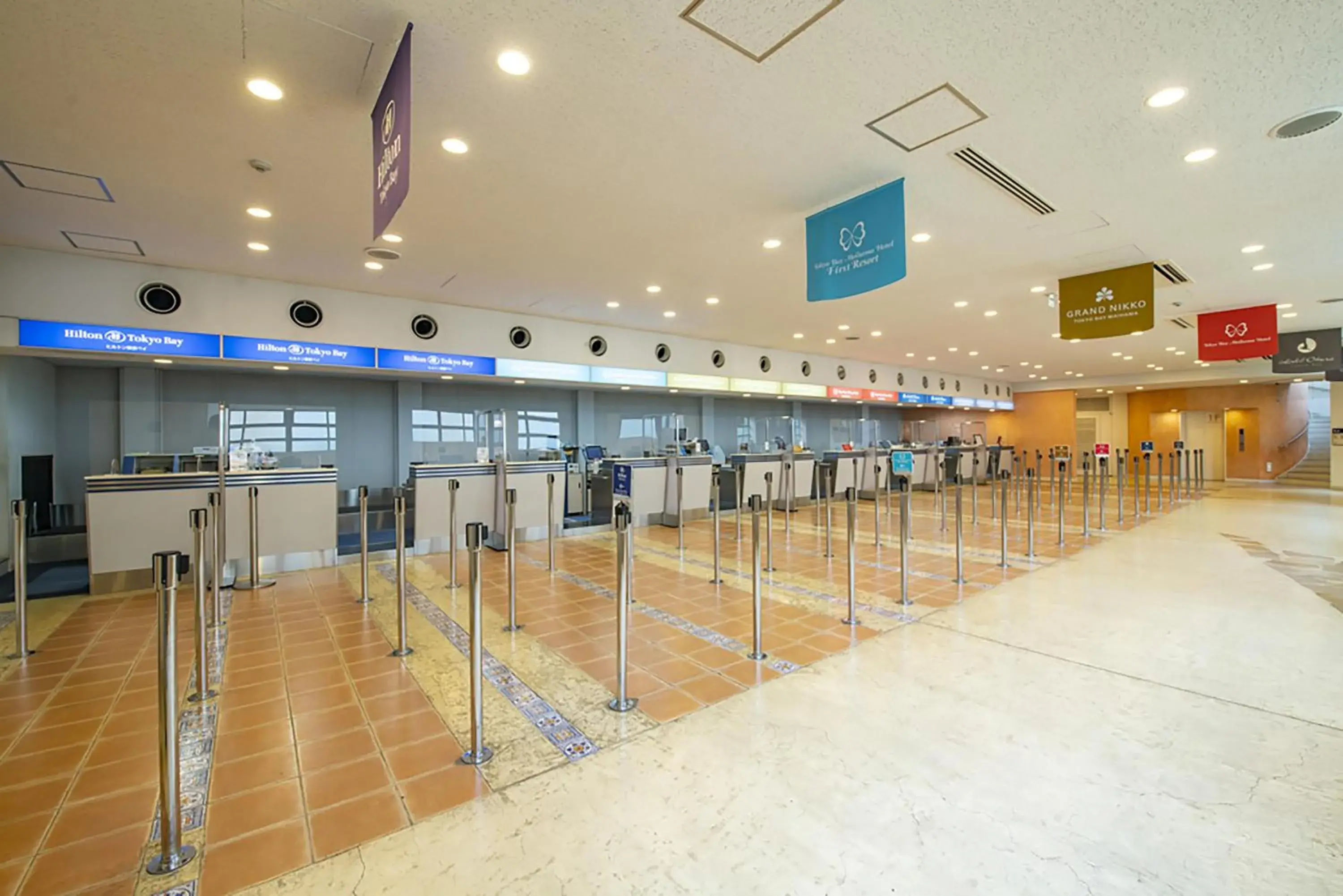 Lobby or reception in Hilton Tokyo Bay Lobby or reception in Hilton Tokyo Bay