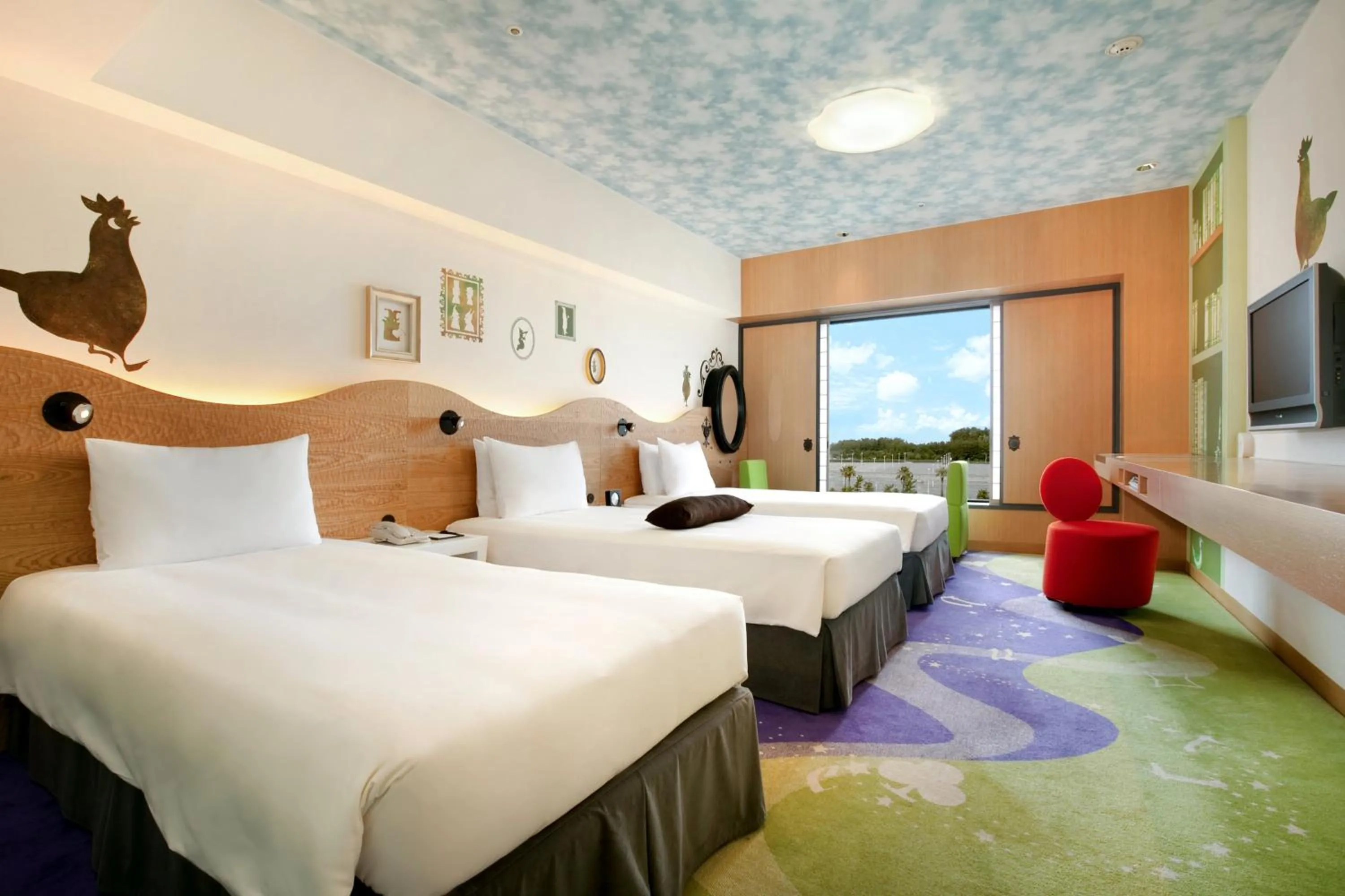 Bedroom, Bed in Hilton Tokyo Bay