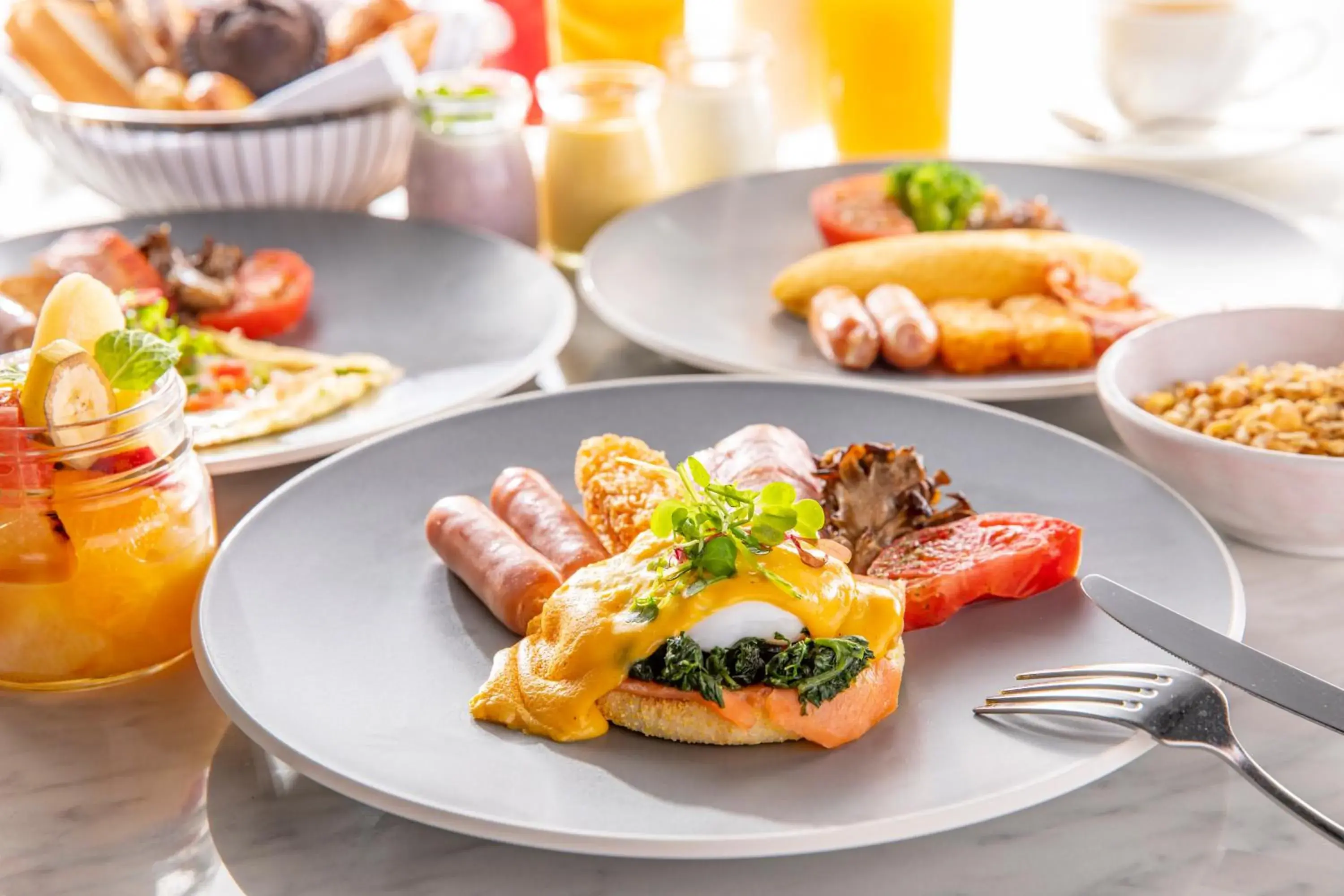 Breakfast in Hilton Tokyo Hotel Breakfast in Hilton Tokyo Hotel