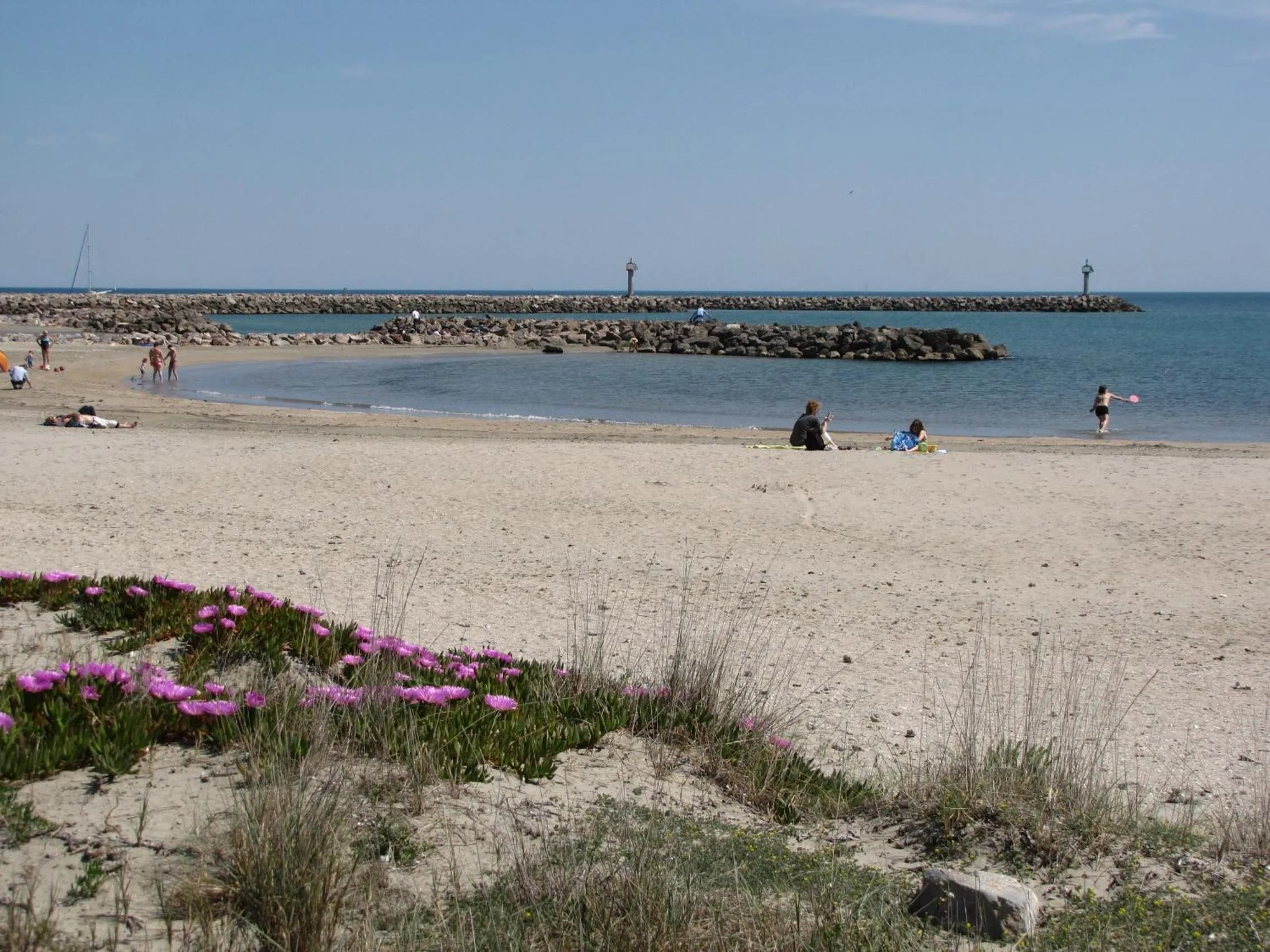Sea view in Appartement Grand Calypso
