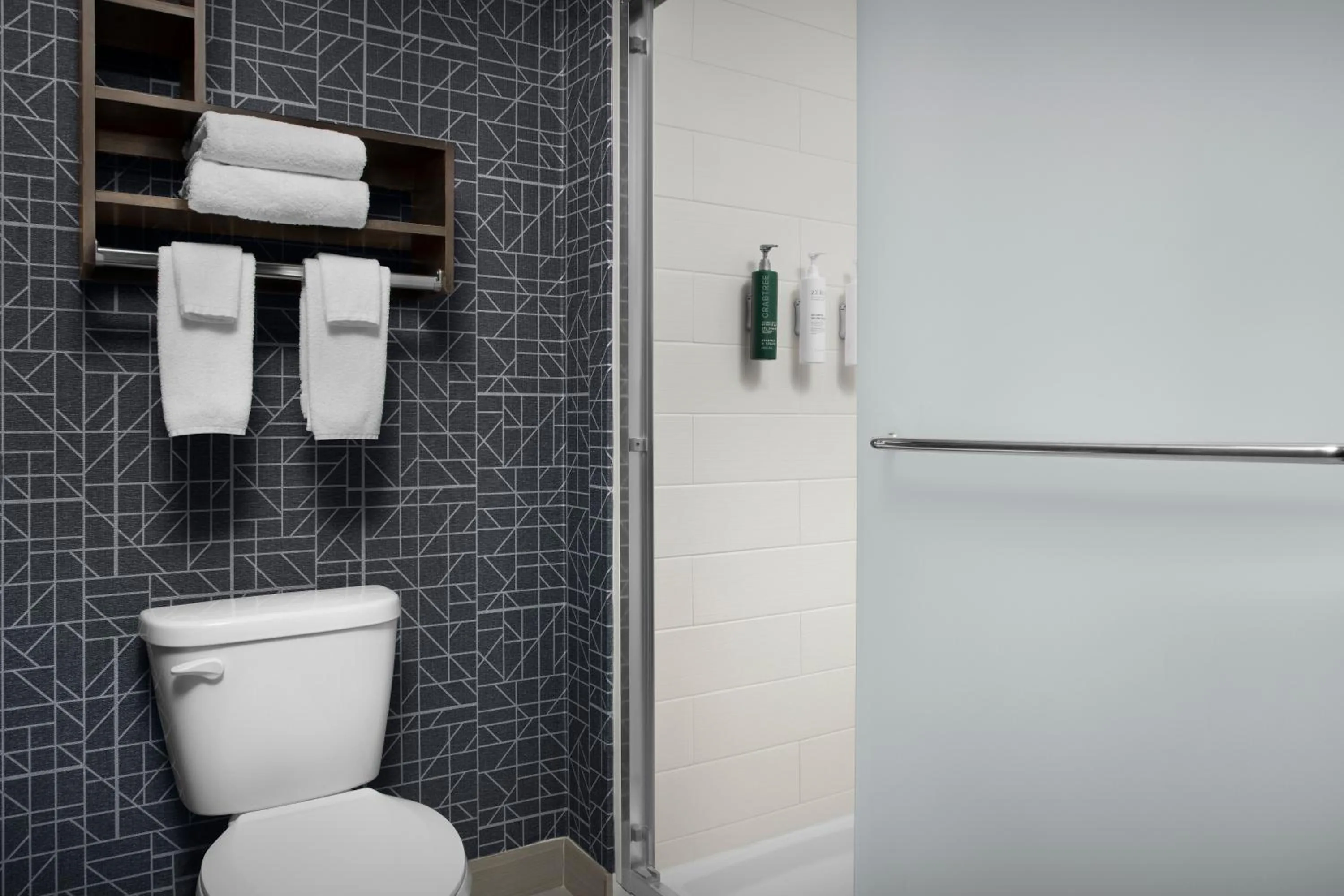 Shower in Homewood Suites by Hilton Metairie New Orleans