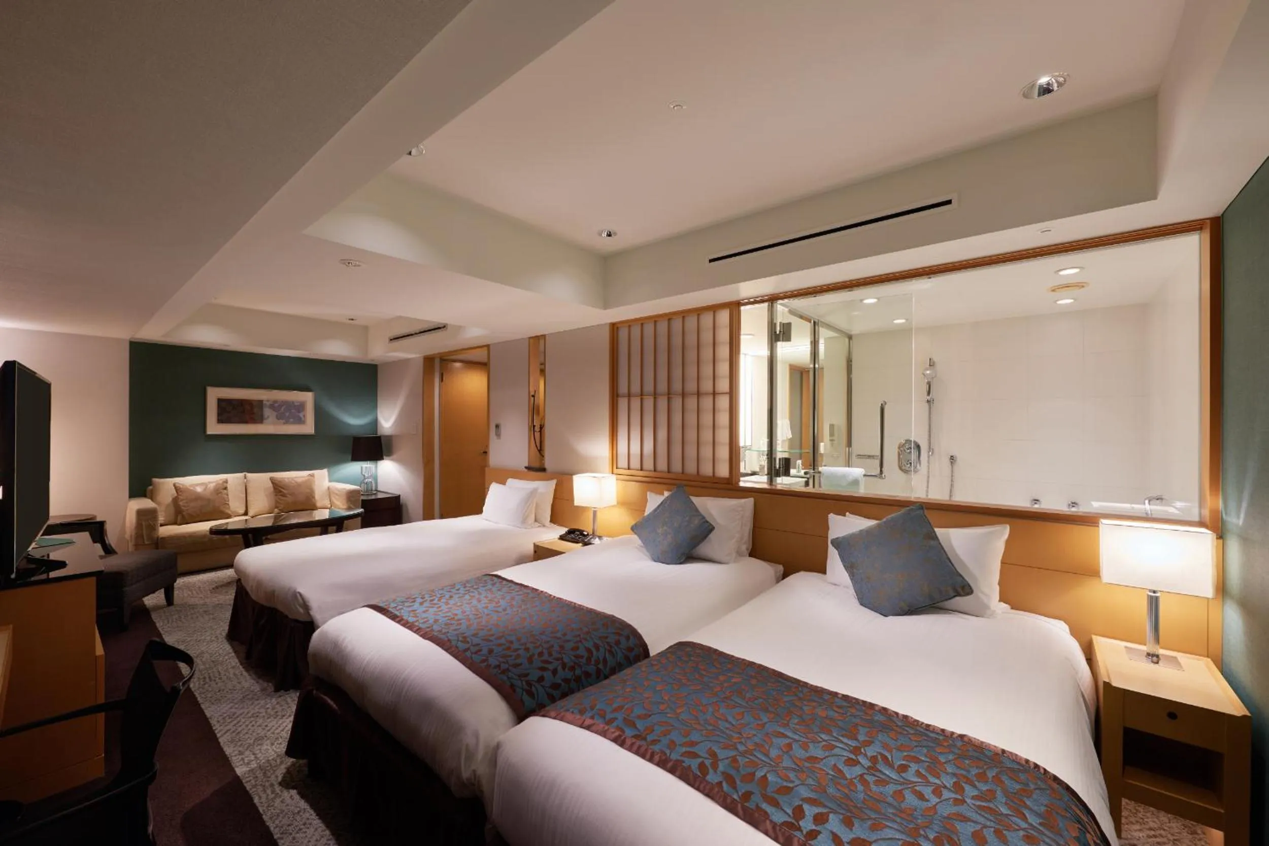 Bed in Hotel New Otani Tokyo The Main