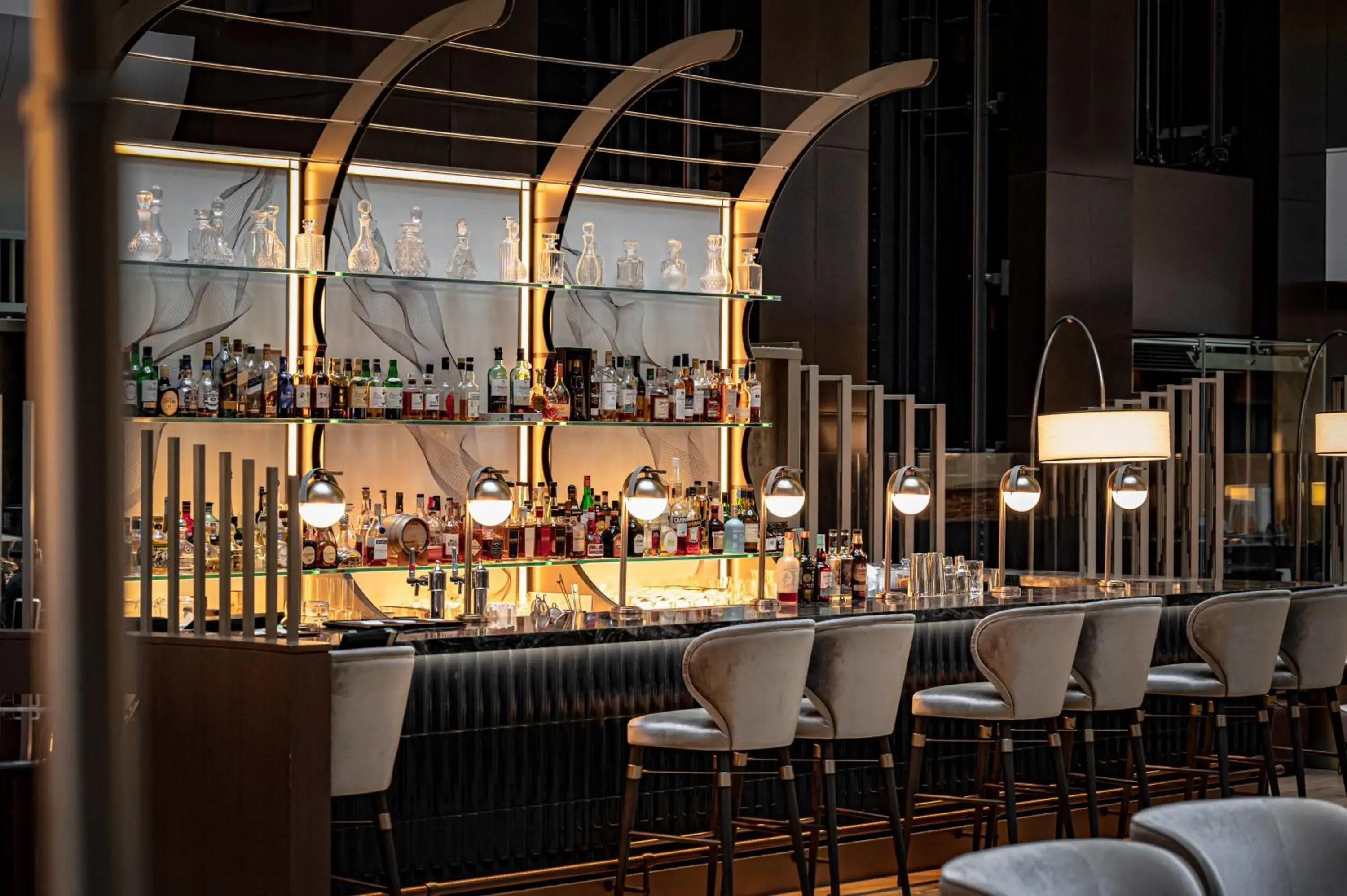 Lounge or bar in The Strings by InterContinental, Tokyo by IHG Lounge or bar in The Strings by InterContinental, Tokyo by IHG