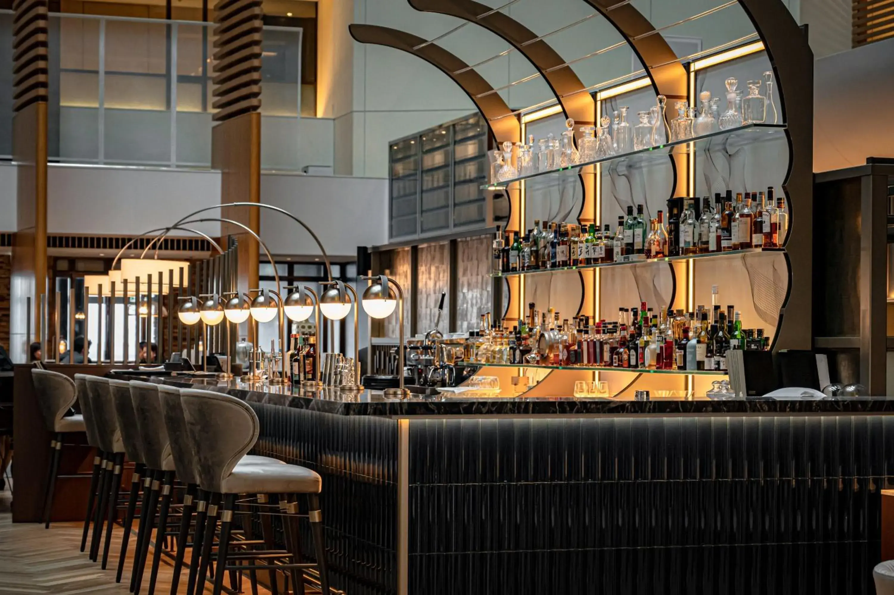 Lounge or bar in The Strings by InterContinental, Tokyo by IHG Lounge or bar in The Strings by InterContinental, Tokyo by IHG