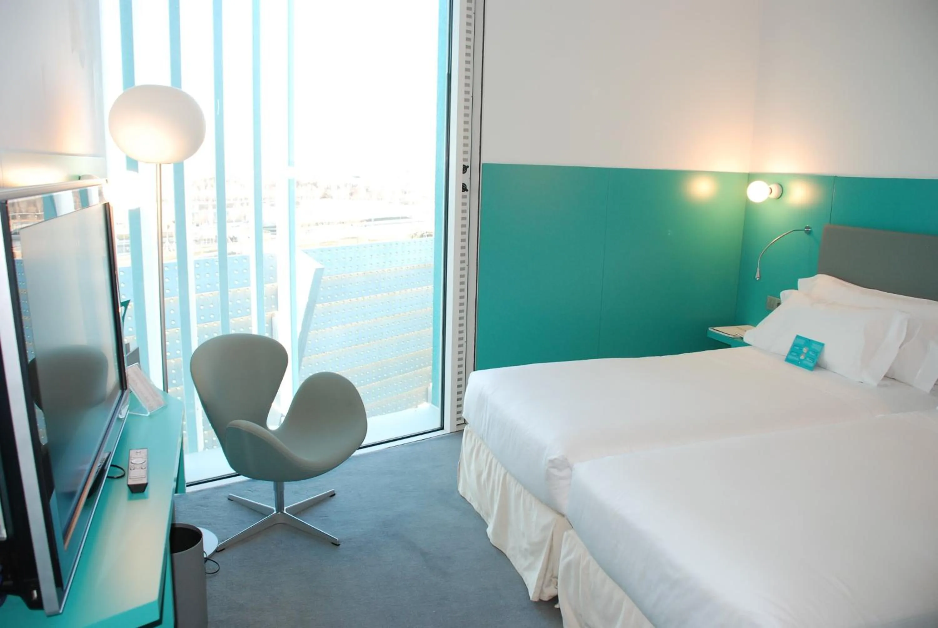 Bedroom, Bed in Hotel Hiberus