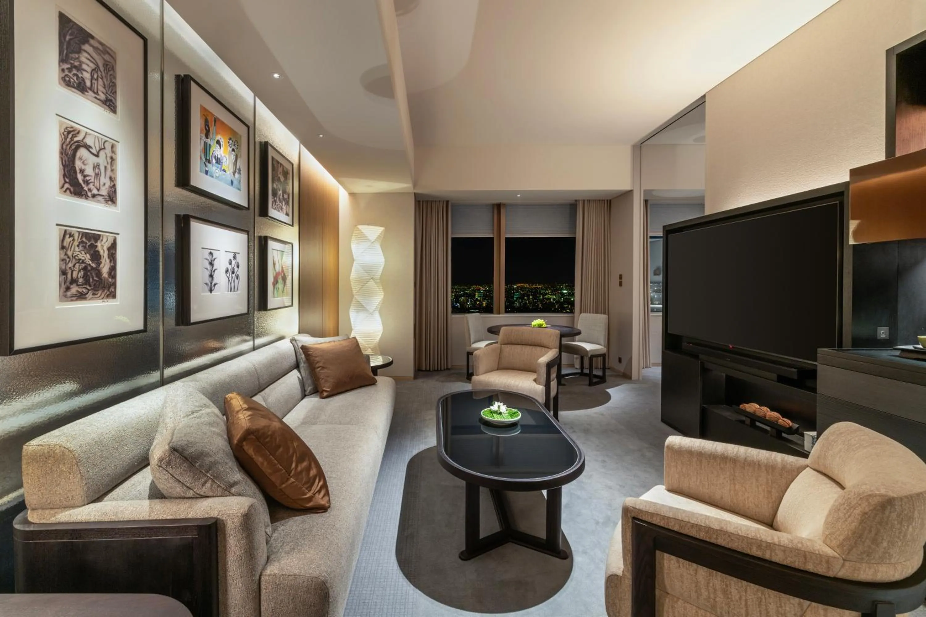 Living room in Park Hyatt Tokyo